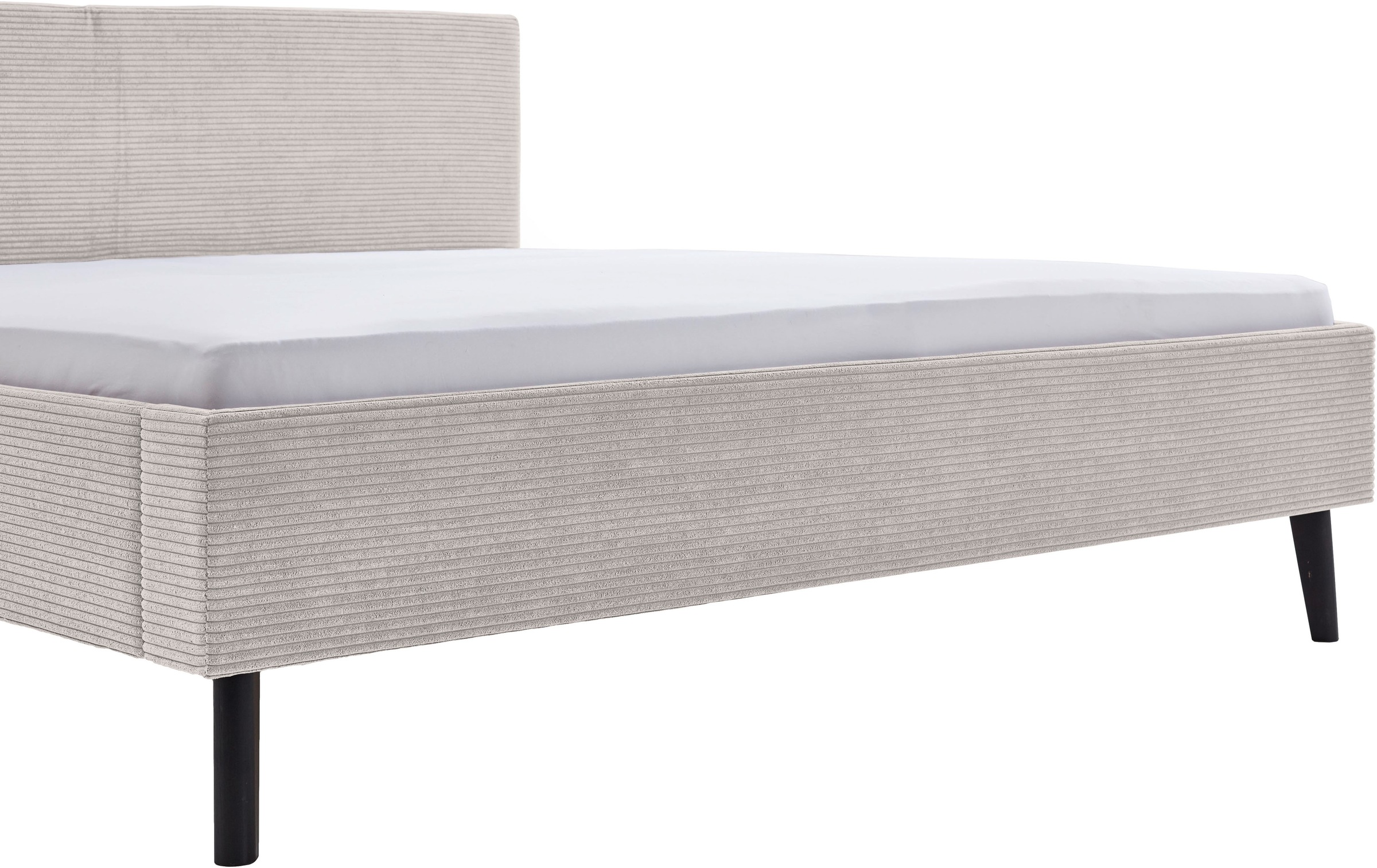 meise.möbel Polsterbett »Avola«, erhältlich in den Breiten 140 & 180cm, Bezugsstoff Cord