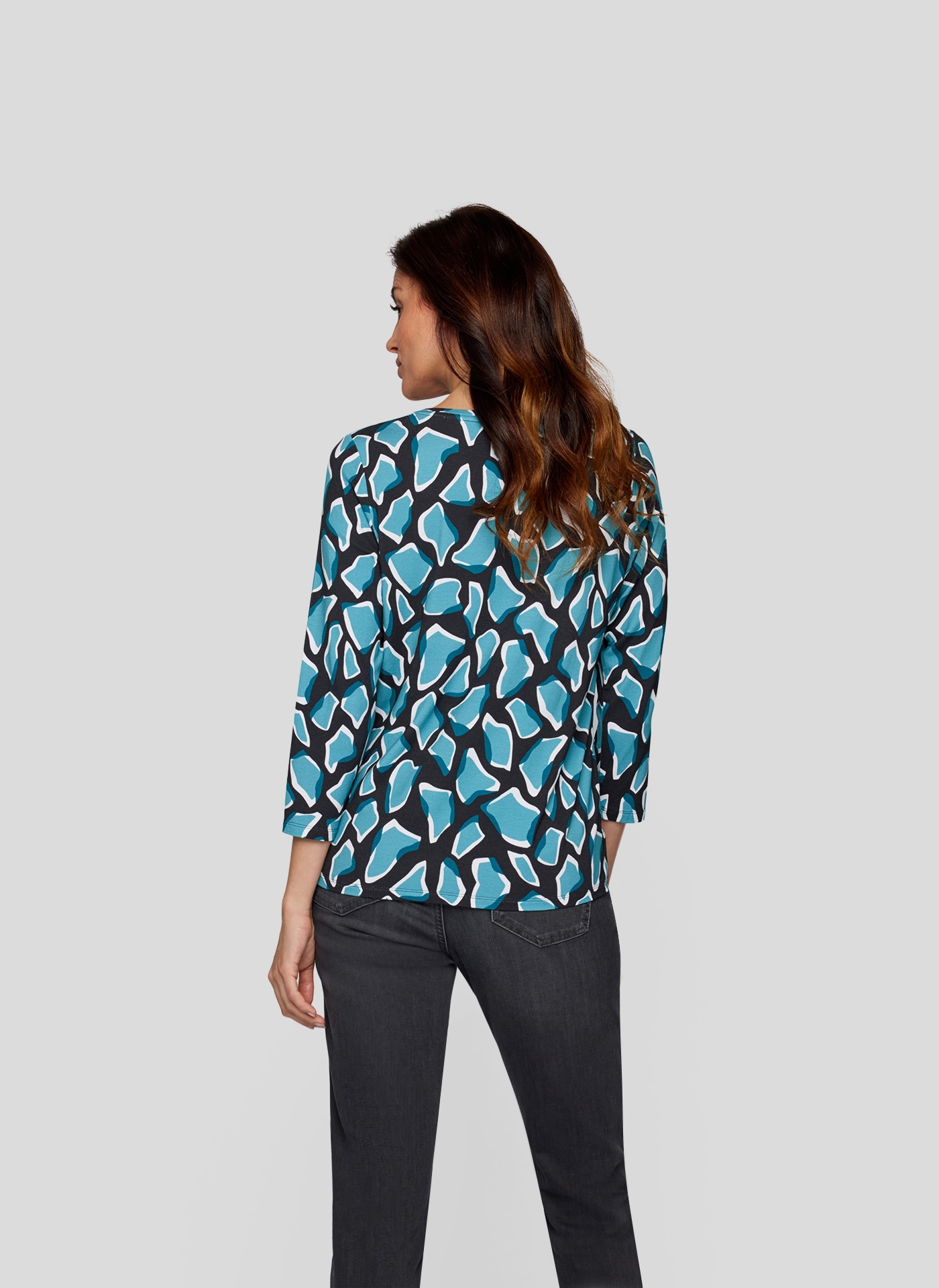 Rabe Print-Shirt »Rabe Modisches Shirt mit abstraktem Print«