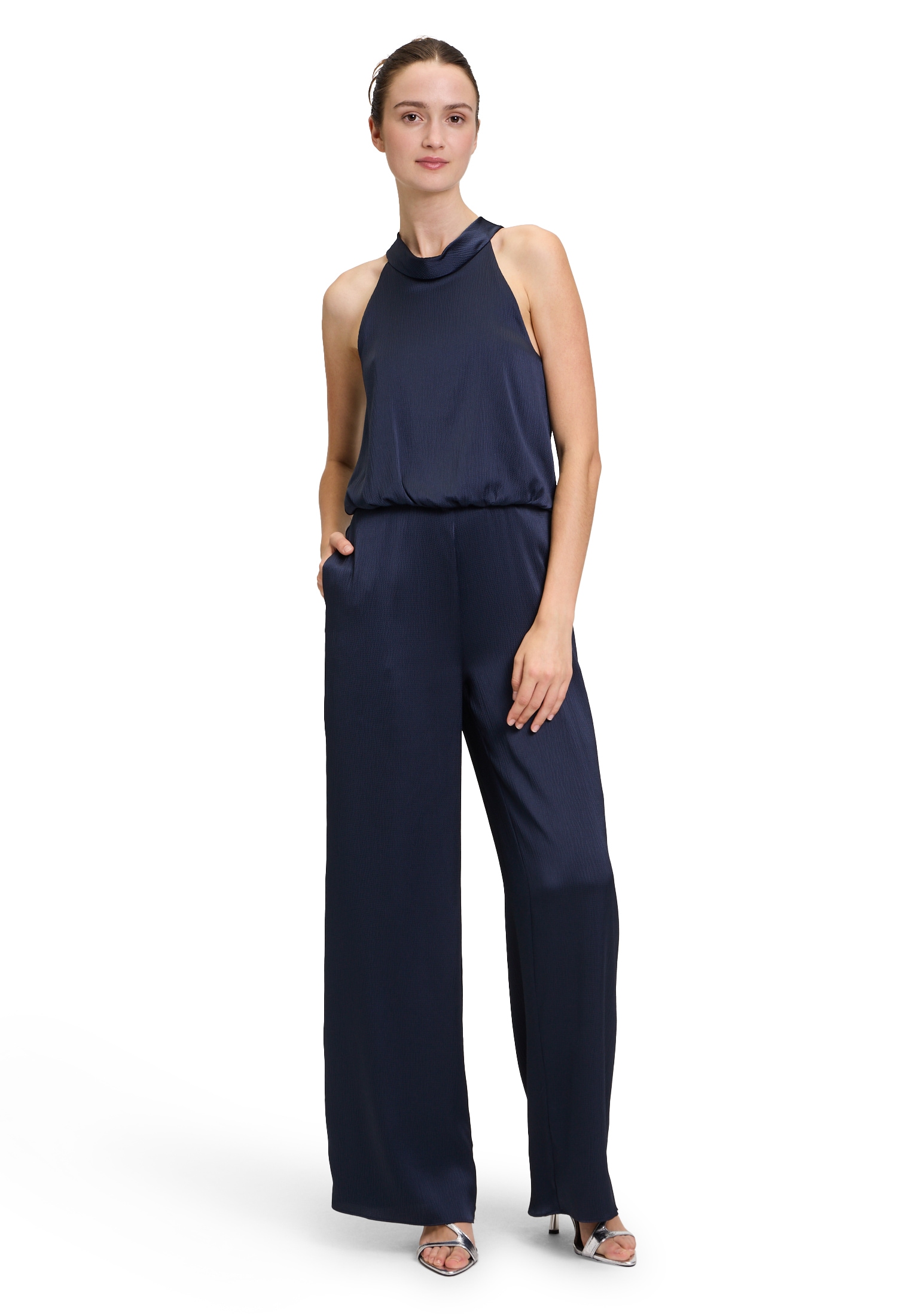 Overall »Vera Mont Jumpsuit mit Taschen«, (1 tlg.), Material