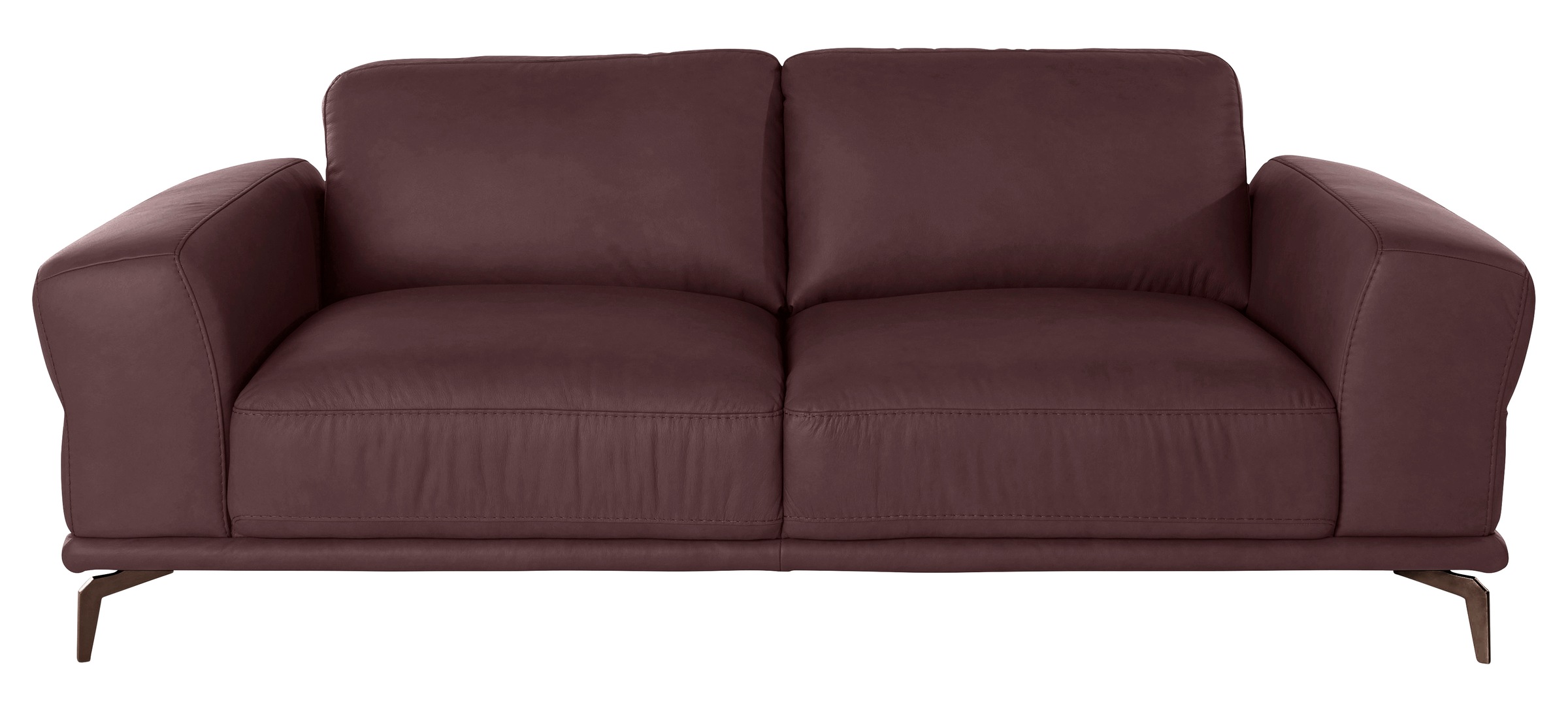W.SCHILLIG 2,5-Sitzer "montanaa Designsofa mit erstklassigem Sitzkomfort, Federkern" mit Metallfüßen in Bronze pulverbeschichtet, Breite 212 cm