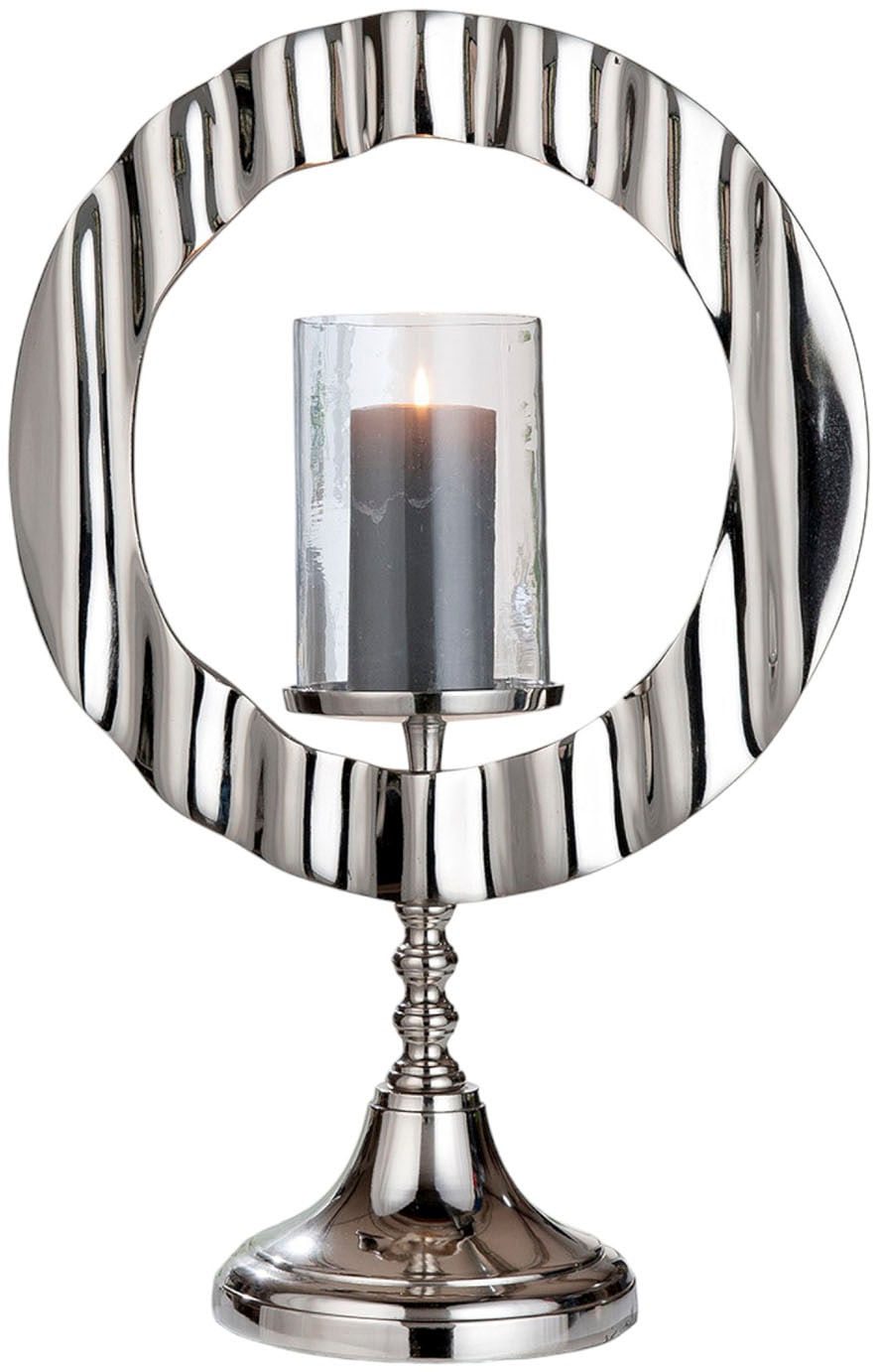 Casablanca by Gilde Windlicht "Kerzenleuchter Circulus silber", (1 St.) günstig online kaufen