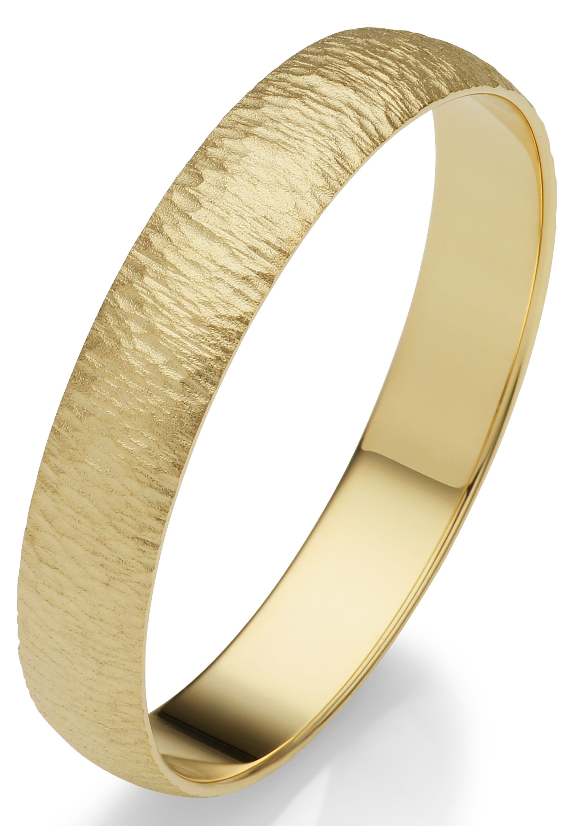 Firetti Trauring »Schmuck Geschenk Gold 375 Hochzeit Ehering "LIEBE"«, Made in Germany, wahlweise mit oder ohne Brillant