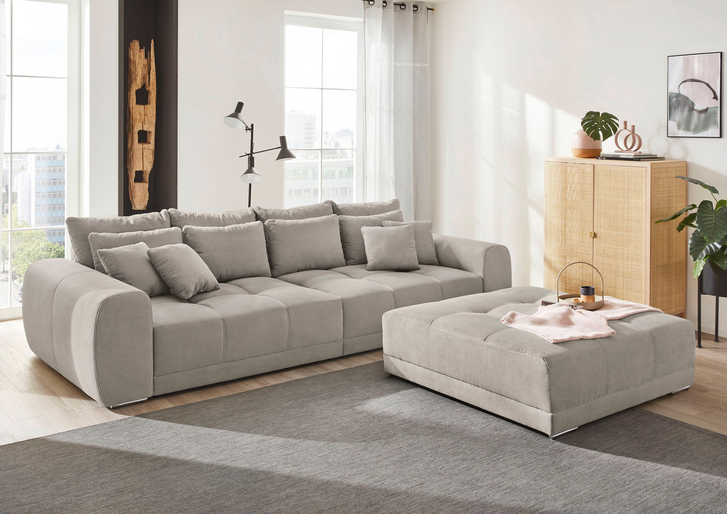 Jockenhöfer Gruppe Hocker "Moldau XXL, B: 120 cm" Mega-Hocker im XXL-Format günstig online kaufen