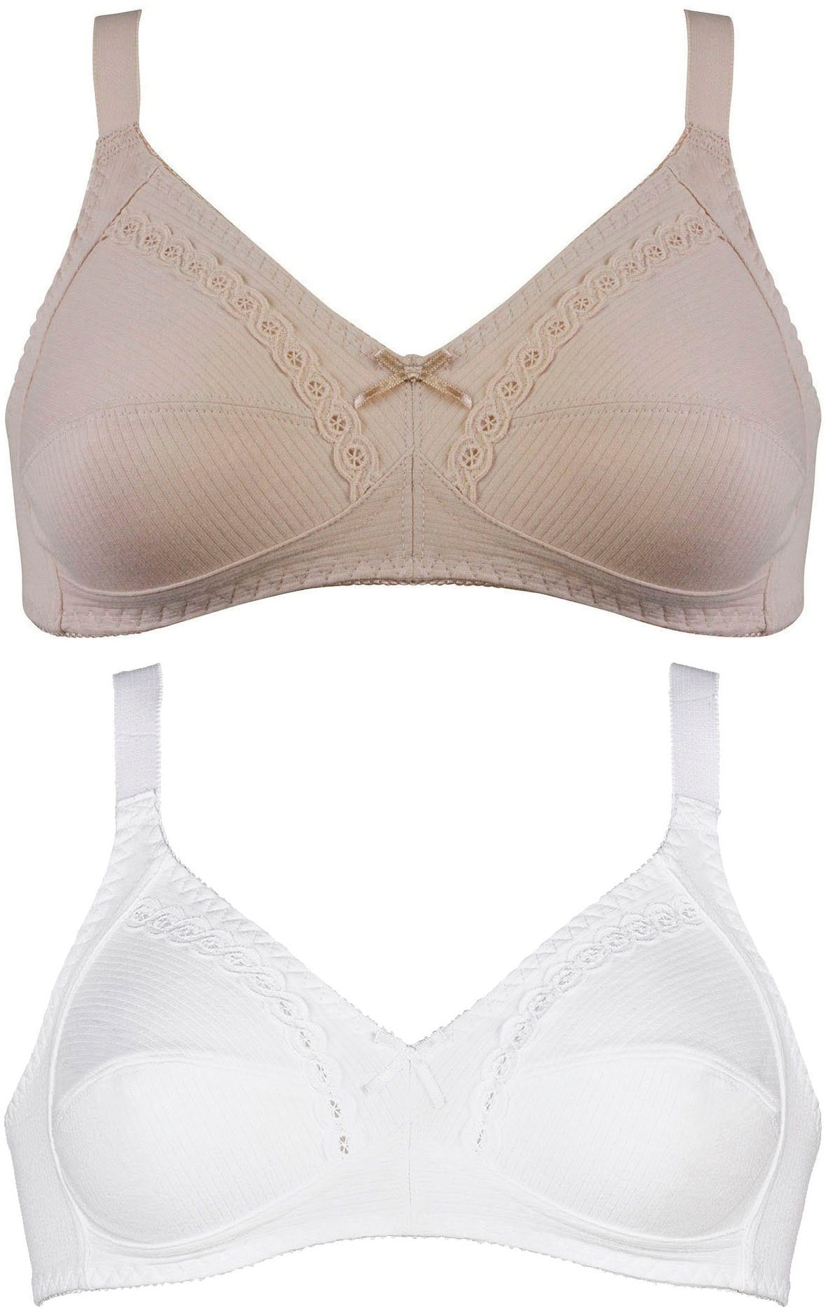 Naturana Soft-BH »Classics«, mit dekorativer Schleife vorne