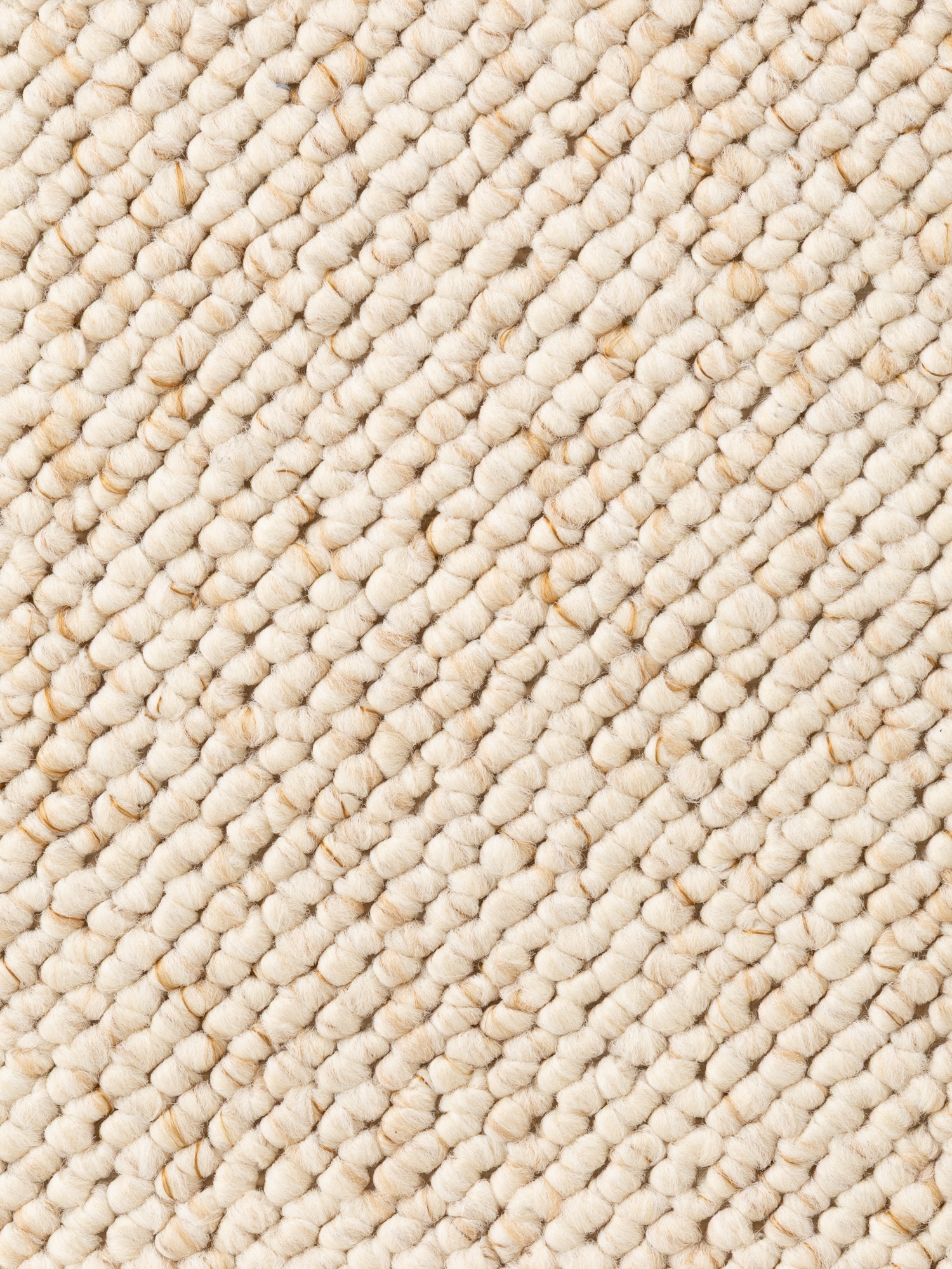 HANSE Home Teppich »Wolly 2« rund 12 mm Höhe Flachgewebe, Skandi, Woll-Optik, Esszimmer, Wohnzimmer, Flur