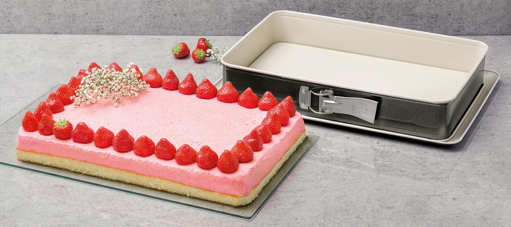 Dr. Oetker Küchenhelfer Springform "Back-Trend" rechteckig günstig online kaufen