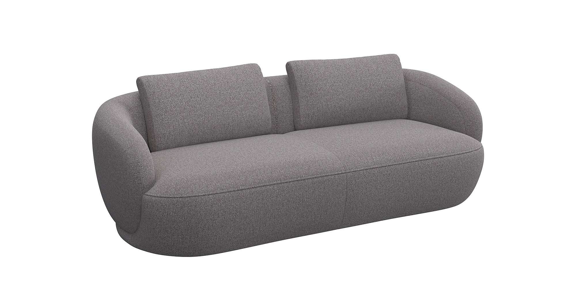 FLEXLUX 3-Sitzer »Torino, rund und bequem, Couch, Dreisitzer, OTTOs Choice«, Modernes, organisches Sofa-Design, Kaltschaum, Wellenunterfederung