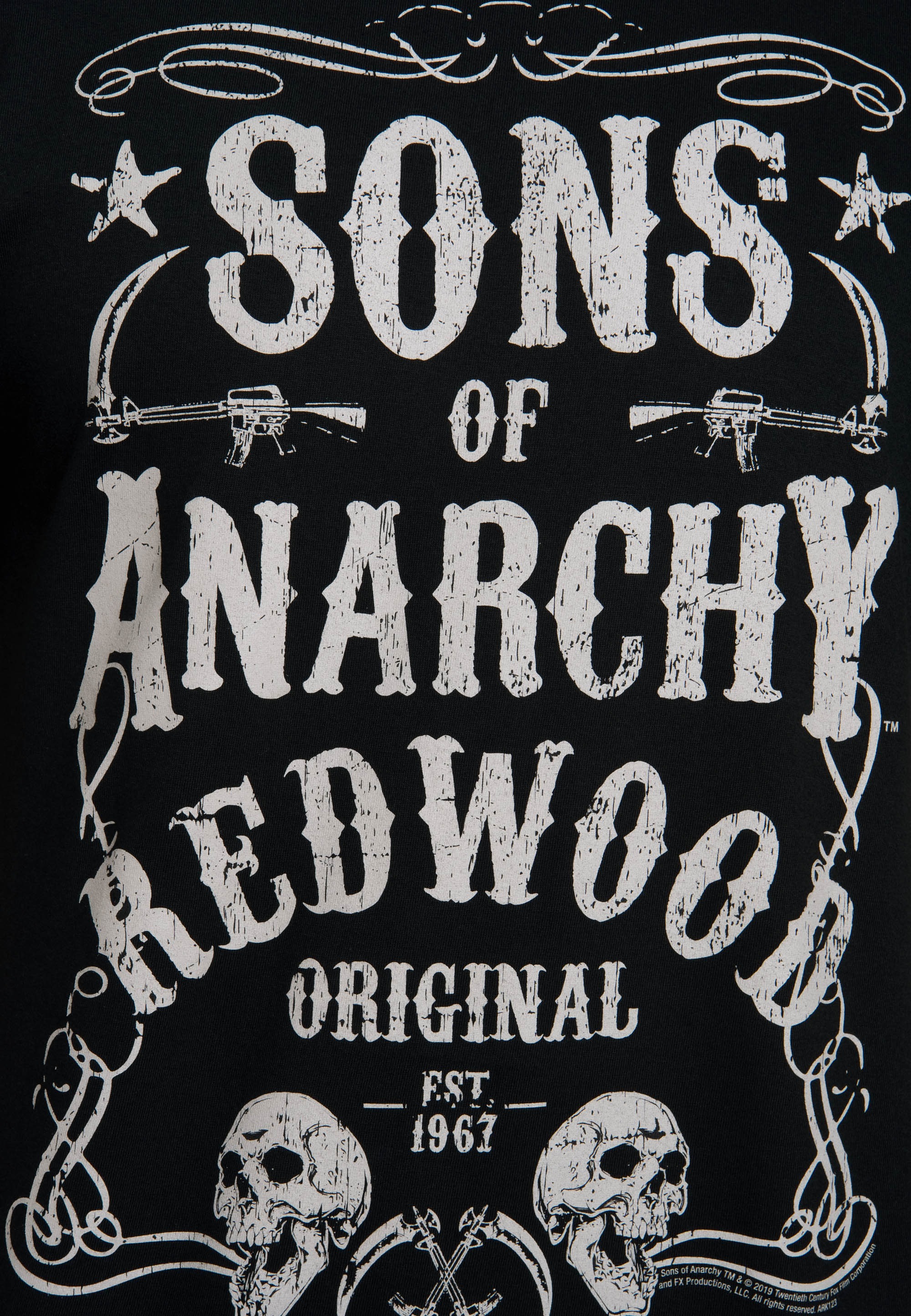 Original«, ▷ BAUR Sons T-Shirt Redwood Anarchy für of »Sons Print LOGOSHIRT of mit | Anarchy-