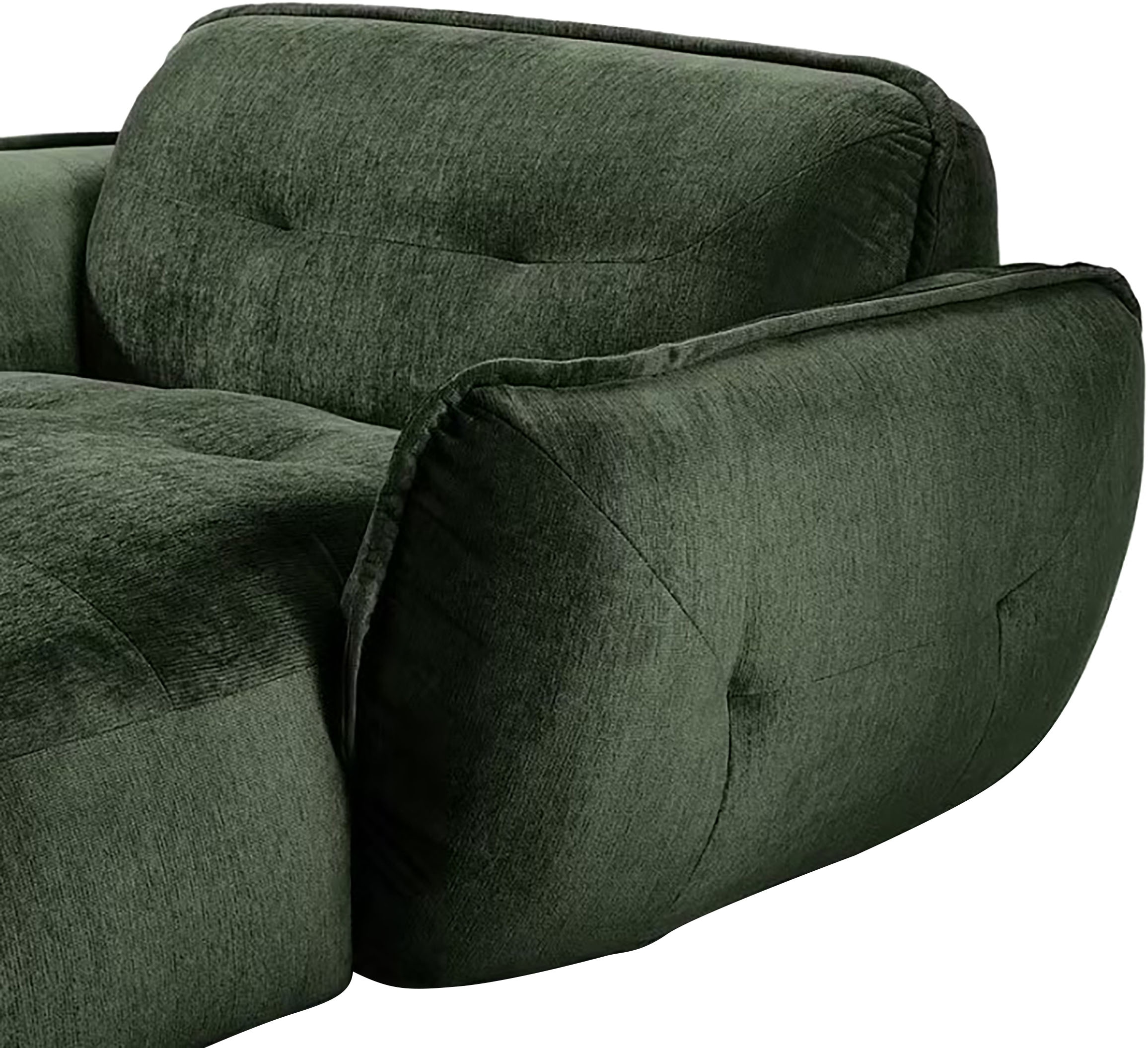 BETYPE Chaiselongue »Be Fluffy, moderner Love Seat, XXL Sofa, Lese-Sessel, Big-Sessel für 2« Softes Sitzgefühl, moderne Kedernaht, hochwertiger Bezug