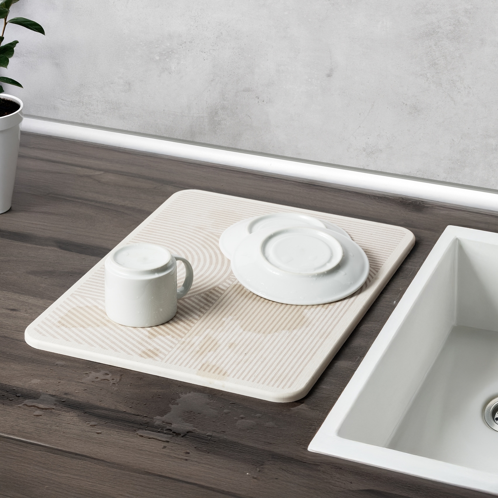 WENKO Abtropfmatte »Modell Damon«