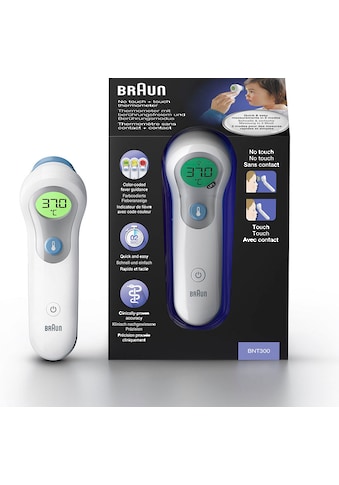 Braun Stirn-Fieberthermometer »No touch + to...