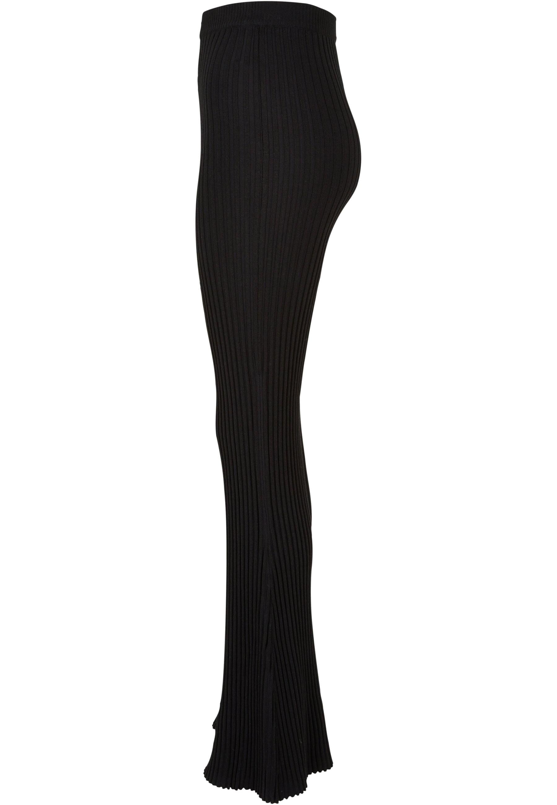 URBAN CLASSICS Leggings »Urban Classics Damen Ladies Flared Rib Knit Leggings«, (1 tlg.)