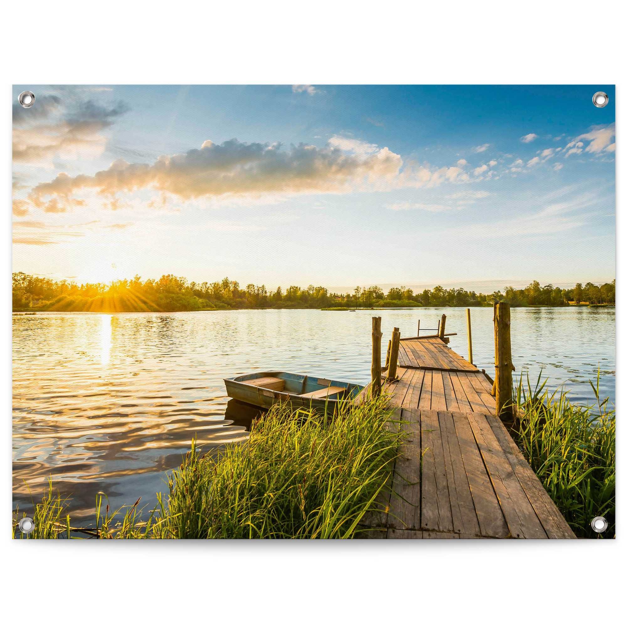 Reinders Poster "Sonnenaufgang", Outdoor für Garten oder Balkon günstig online kaufen