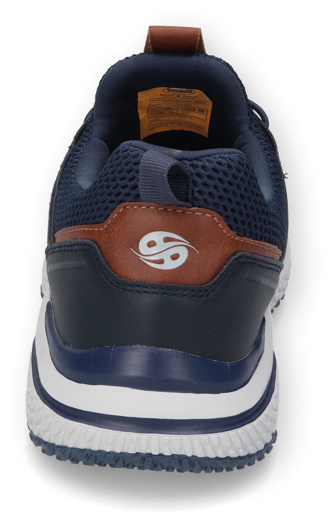 Dockers by Gerli Slip-On Sneaker, Slipper, Sneaker, mit leichter Laufsohle in Komfortweite G (weit)