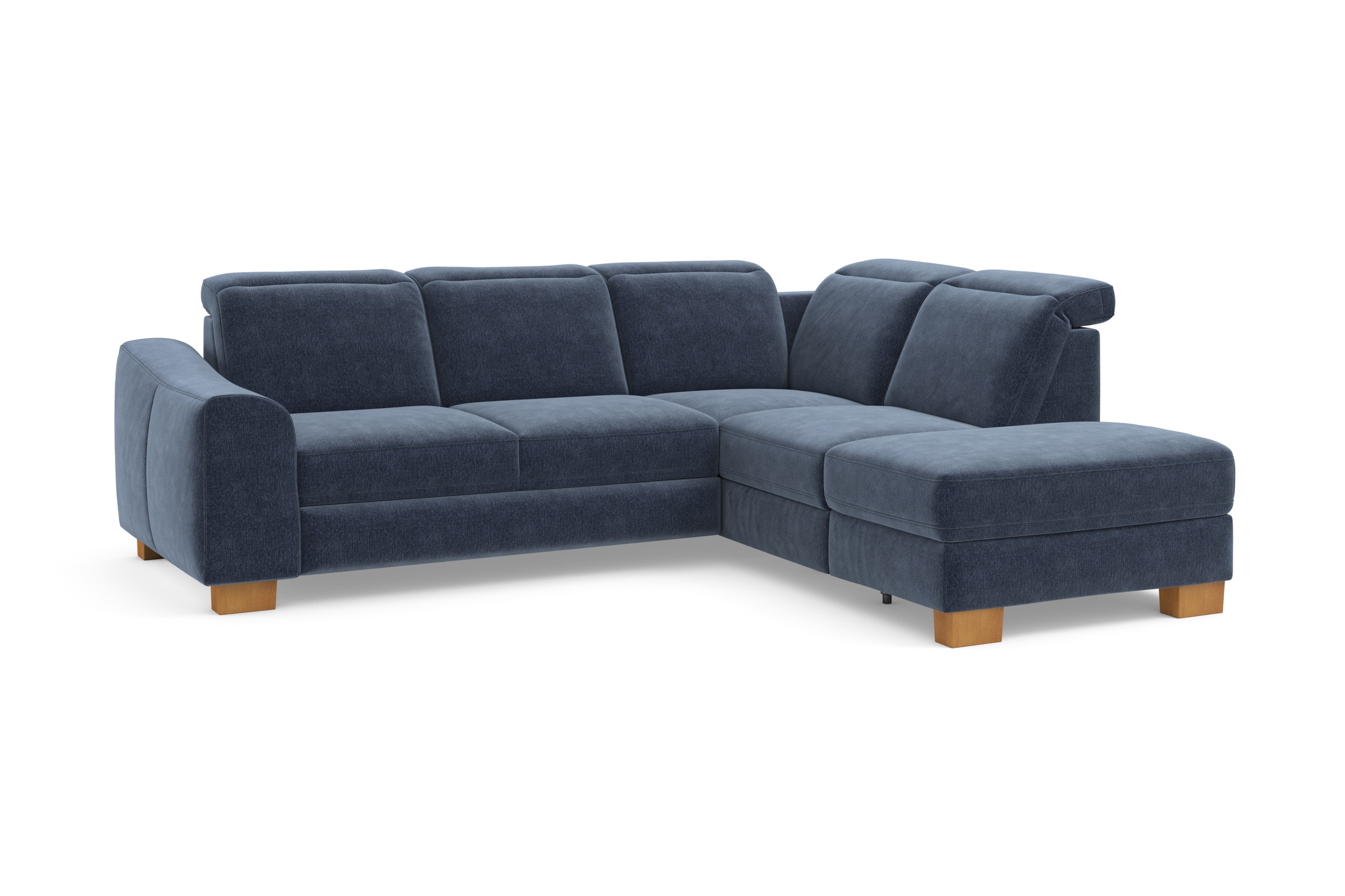 Home affaire Ecksofa »Dundee L-Form«, wahlweise mit Kopfteilverstellung und zusätzlich mit Bettfunktion