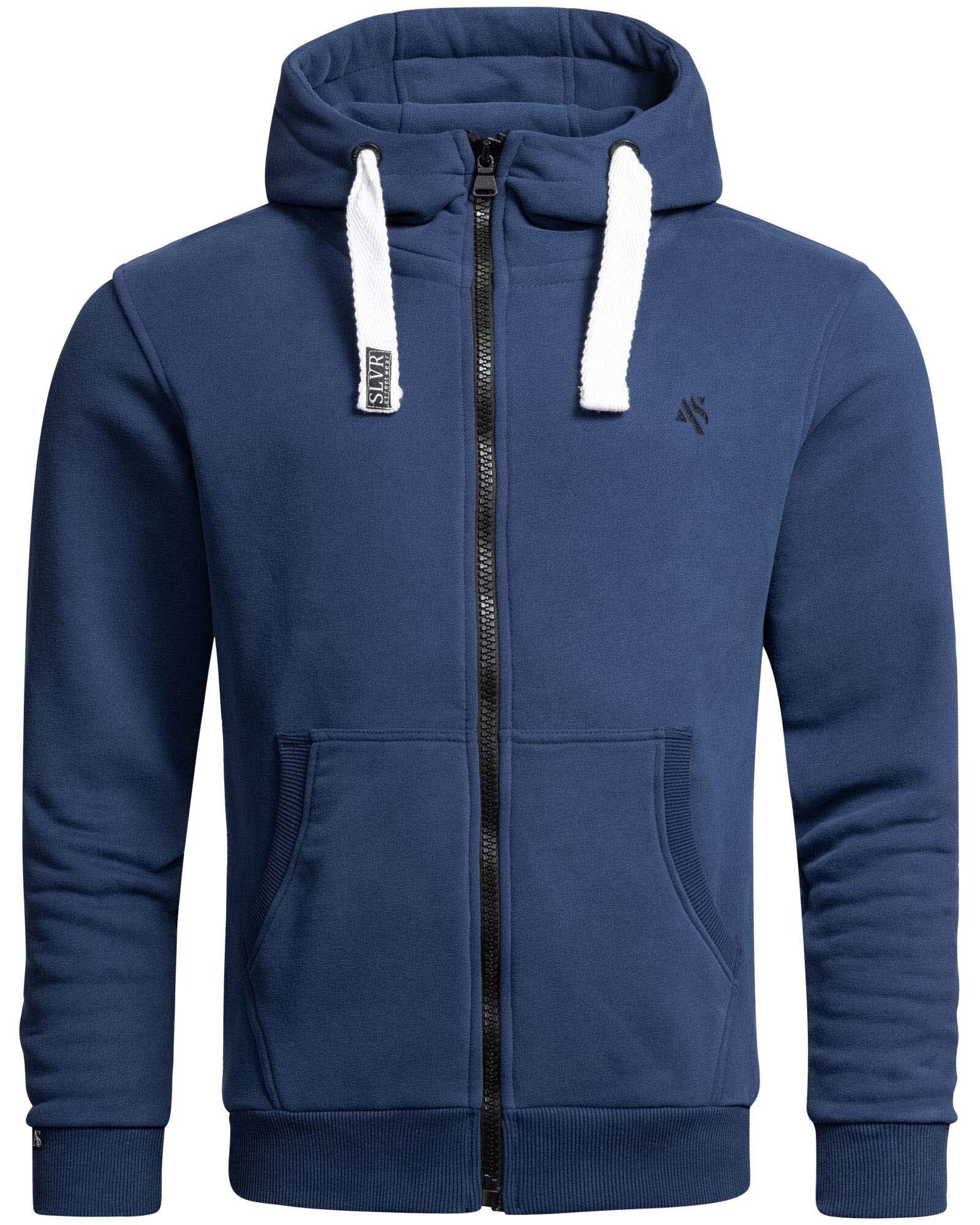 Alessandro Salvarini Sweatjacke »ASVinzent«, warmer Hoodie