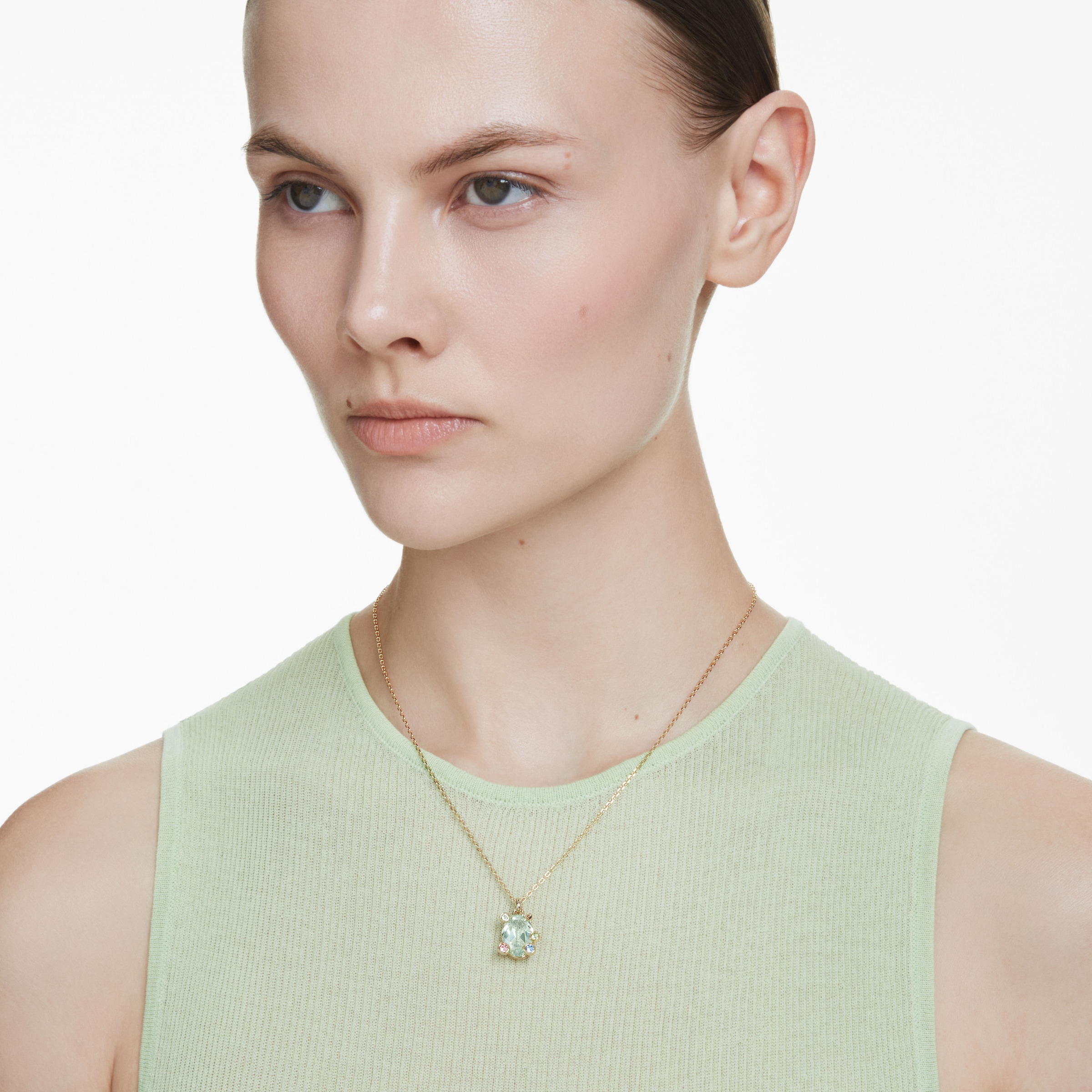 Swarovski Kette mit Anhänger »Schmuck Geschenk Gema Anhänger, 5705816«, mit Swarovski® Kristall