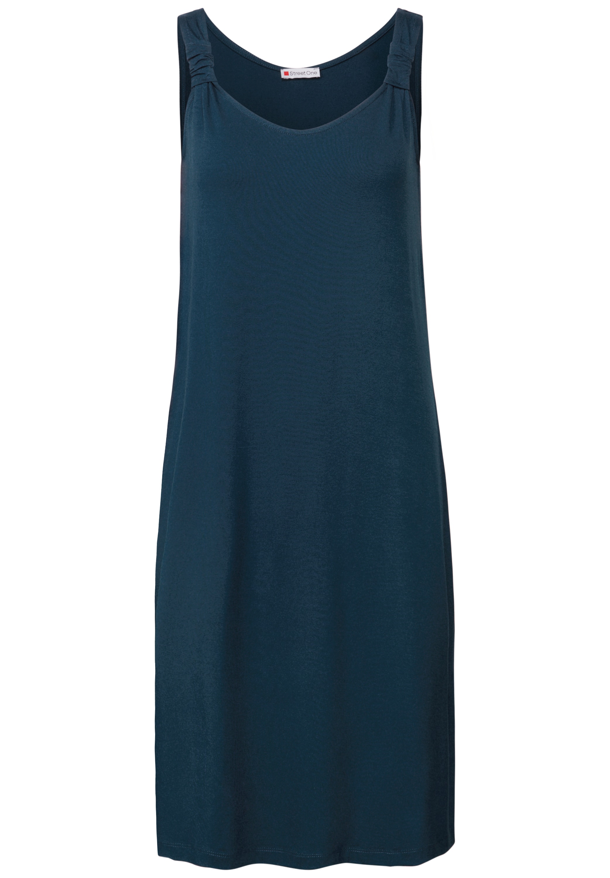 STREET ONE Jerseykleid, in Unifarbe