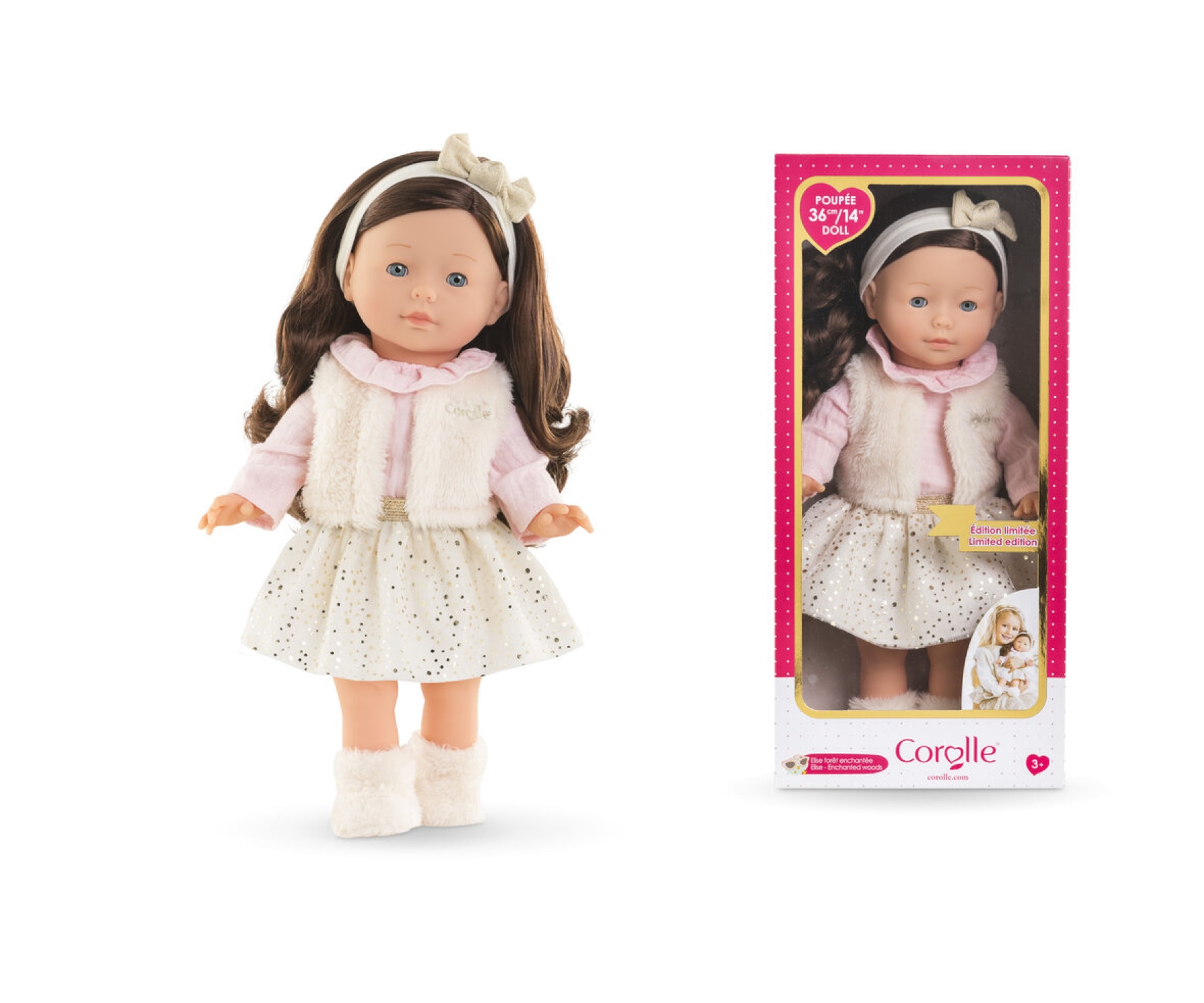 "Babypuppe COROLLE ""Corolle Ma Corolle Zauberwald, Elise"", bunt, Puppen, Baby, mit Vanilleduft"