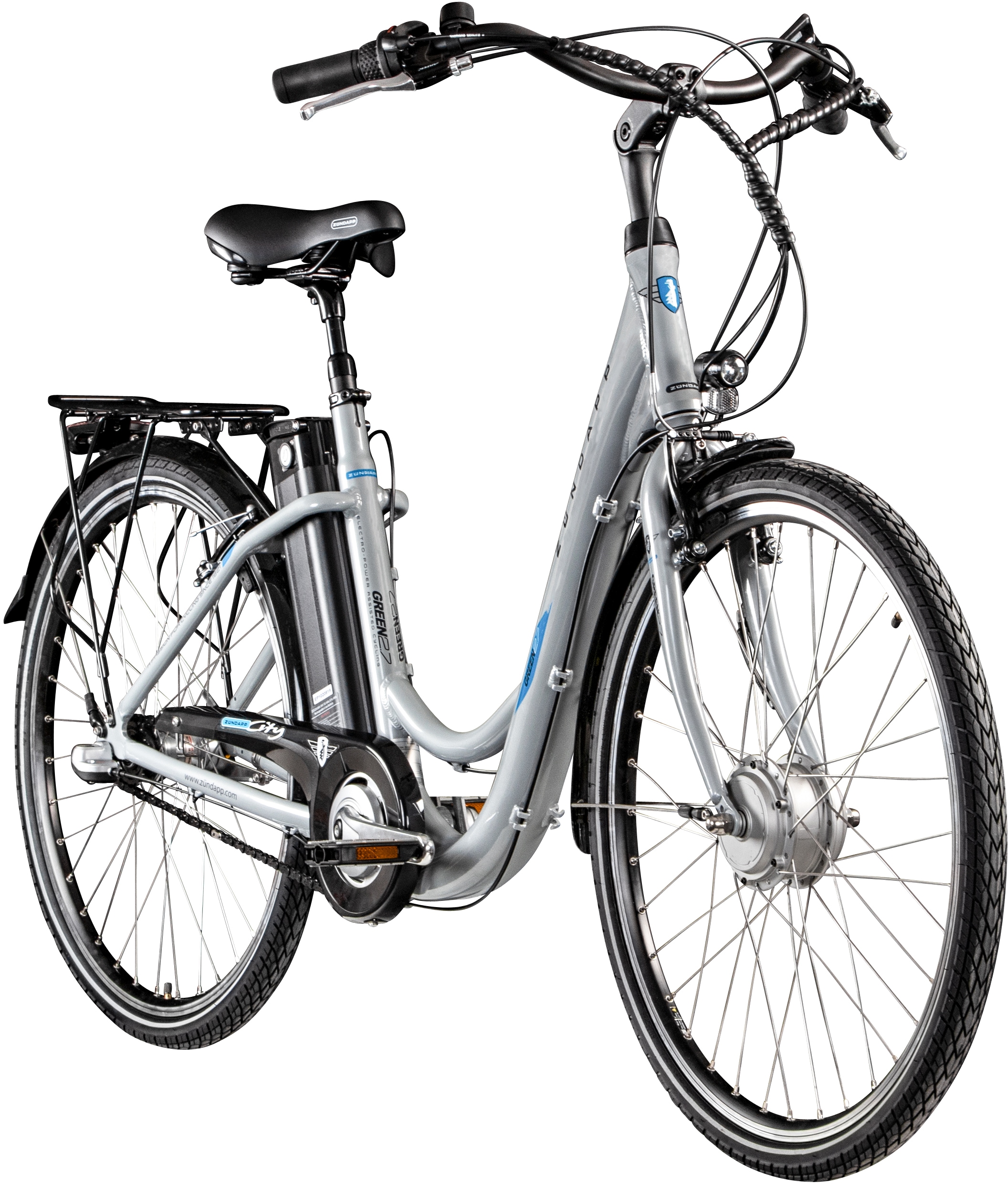 Zündapp E-Bike »Green 2.7«, 3 Gang, Frontmotor 250 W, Pedelec, Elektrofahrrad für Damen u. Herren