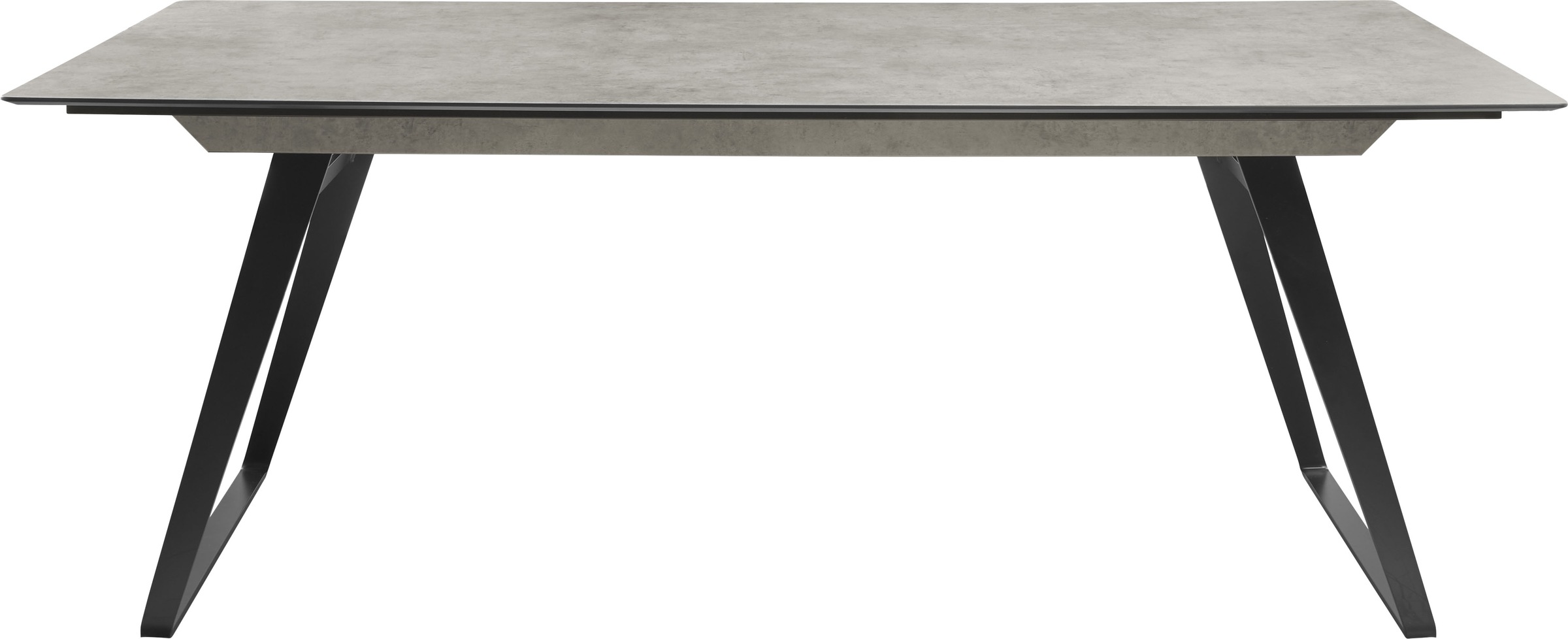 Musterring JustB SP100 Dining Table Black/Cement 180x100cm 3