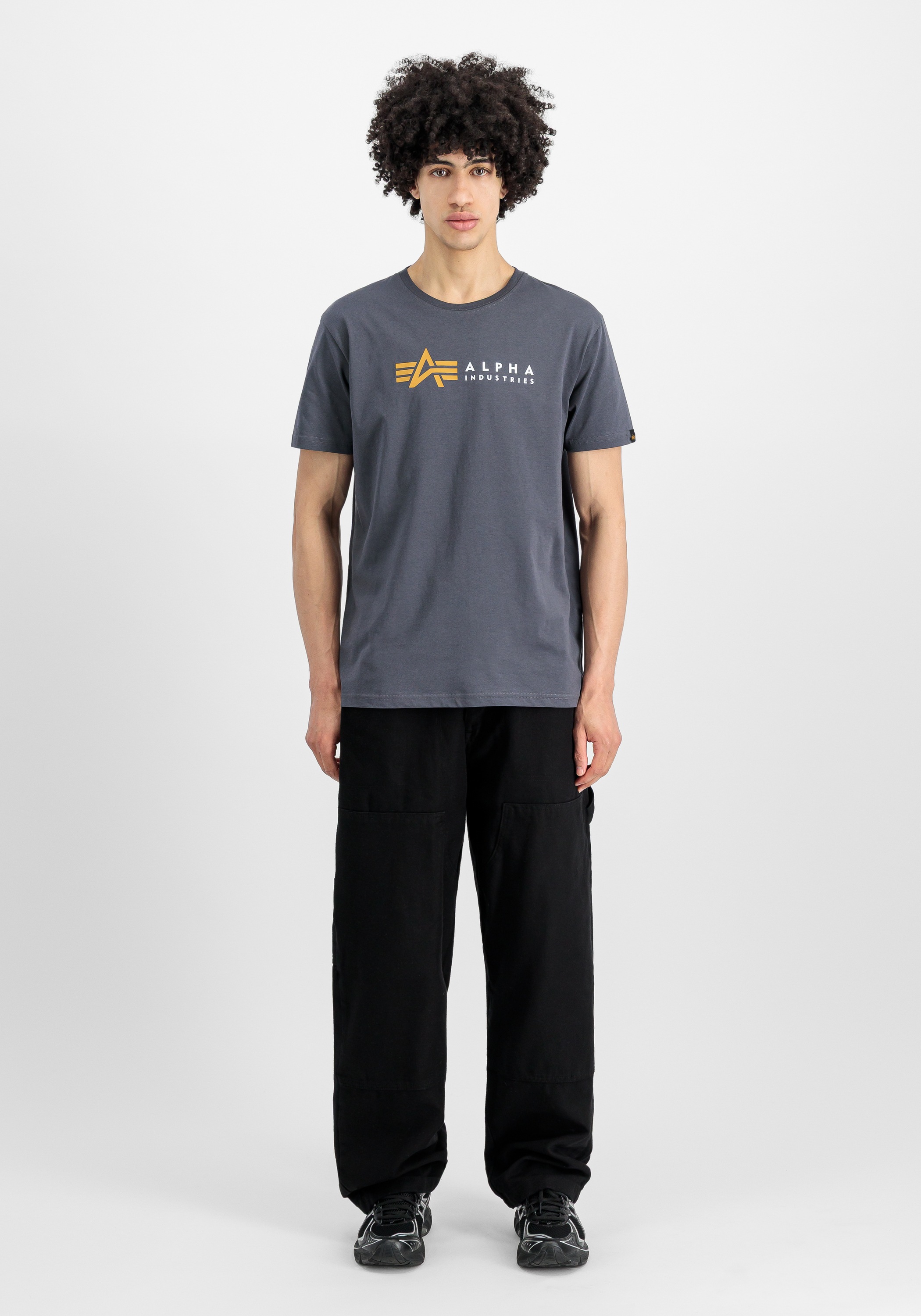 Thumbnail - Alpha Industries T-Shirt "Alpha Industries Men - T-Shirts Alpha Label T-Shirt"
