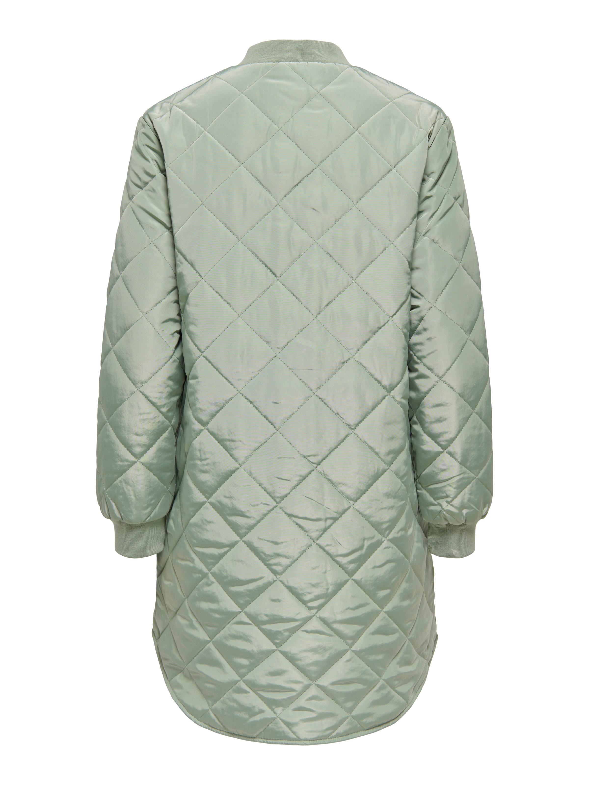 ONLY Steppmantel »ONLJESSICA QUILTED COAT ZIP CC OTW« Kunstfaser, Baseball Style