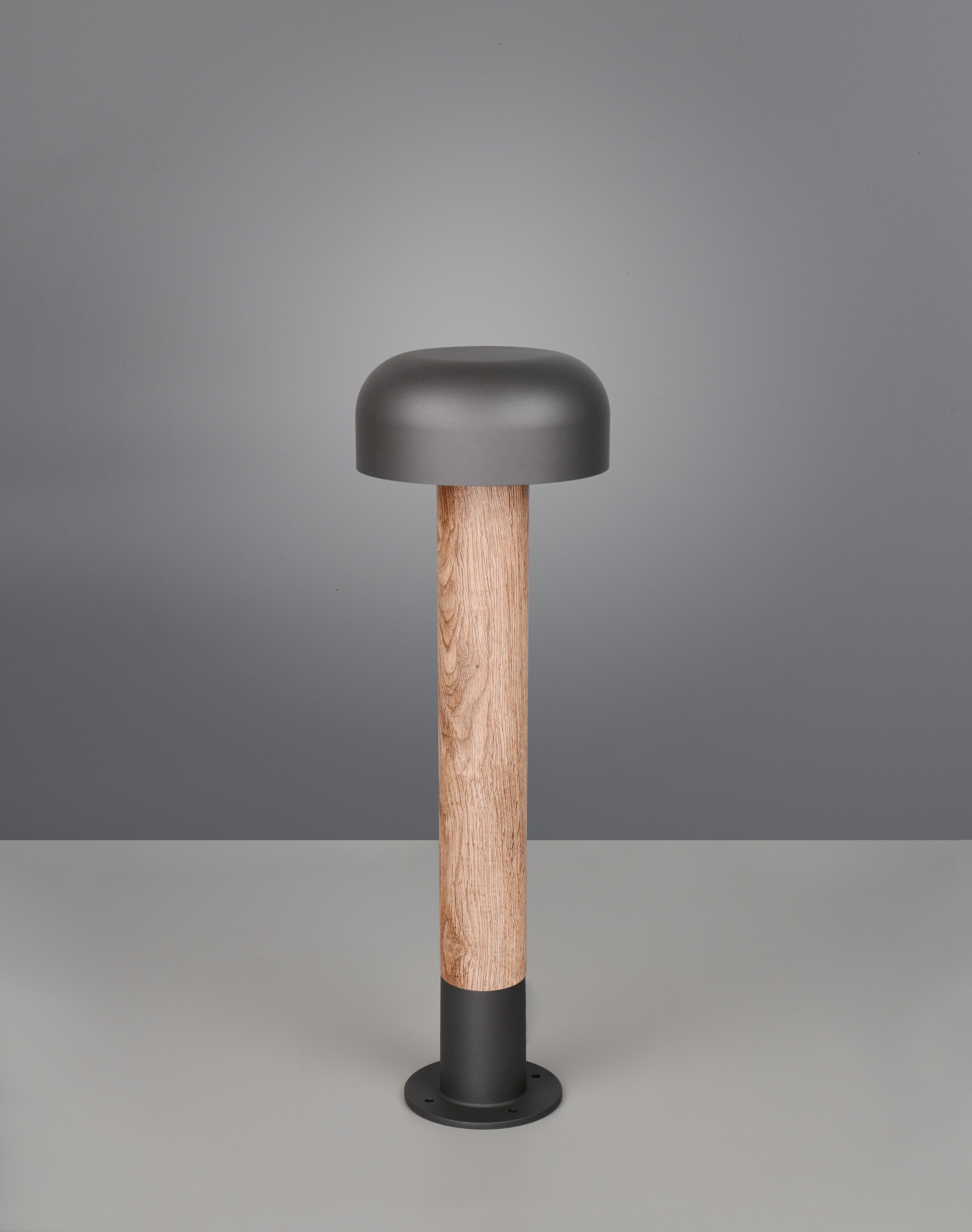 TRIO Leuchten Außen-Stehlampe »FRASER, Outdoor Stehleuchte Höhe 54cm, exkl 1x E27 max 10W, IP54«, 1 flammig, Leuchtmittel E27 | Leuchtmittel wechselbar, Wegeleuchte Garten Terrasse, Ø 19cm Höhe 54cm, Leuchtmittel wechselbar