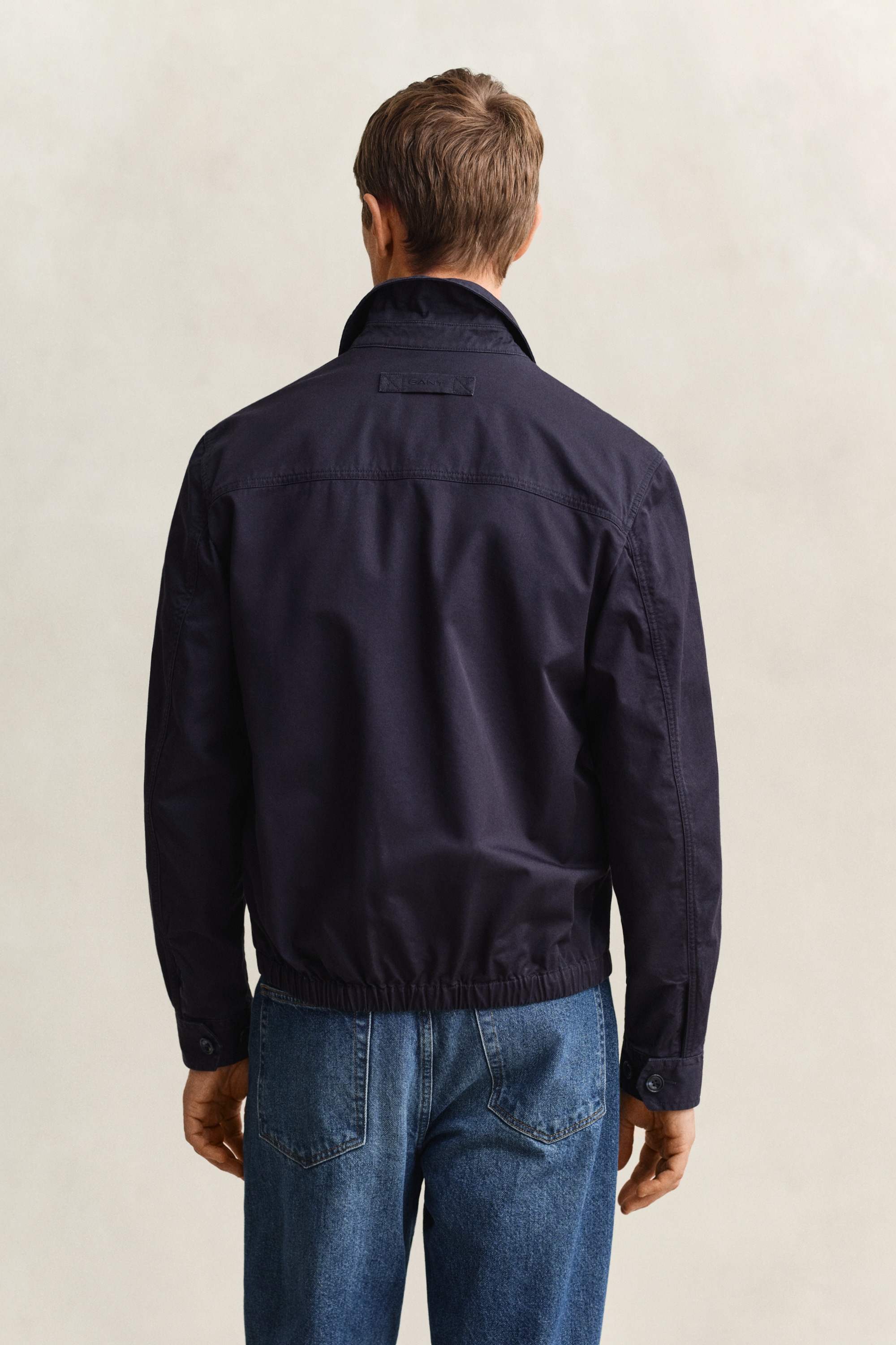Gant Blouson »COTTON WINDCHEATER« ohne Kapuze Regular fit mit Umlegekragen