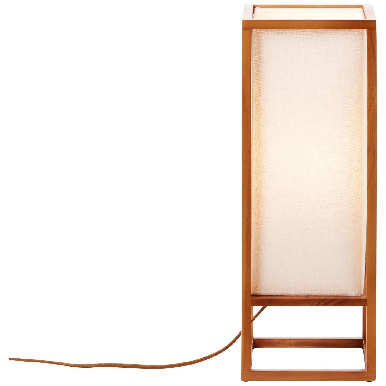 Brilliant Tischleuchte »Seaside«, 1 flammig, Leuchtmittel E27 | ohne Leuchtmittel, 53cm natur/weiß