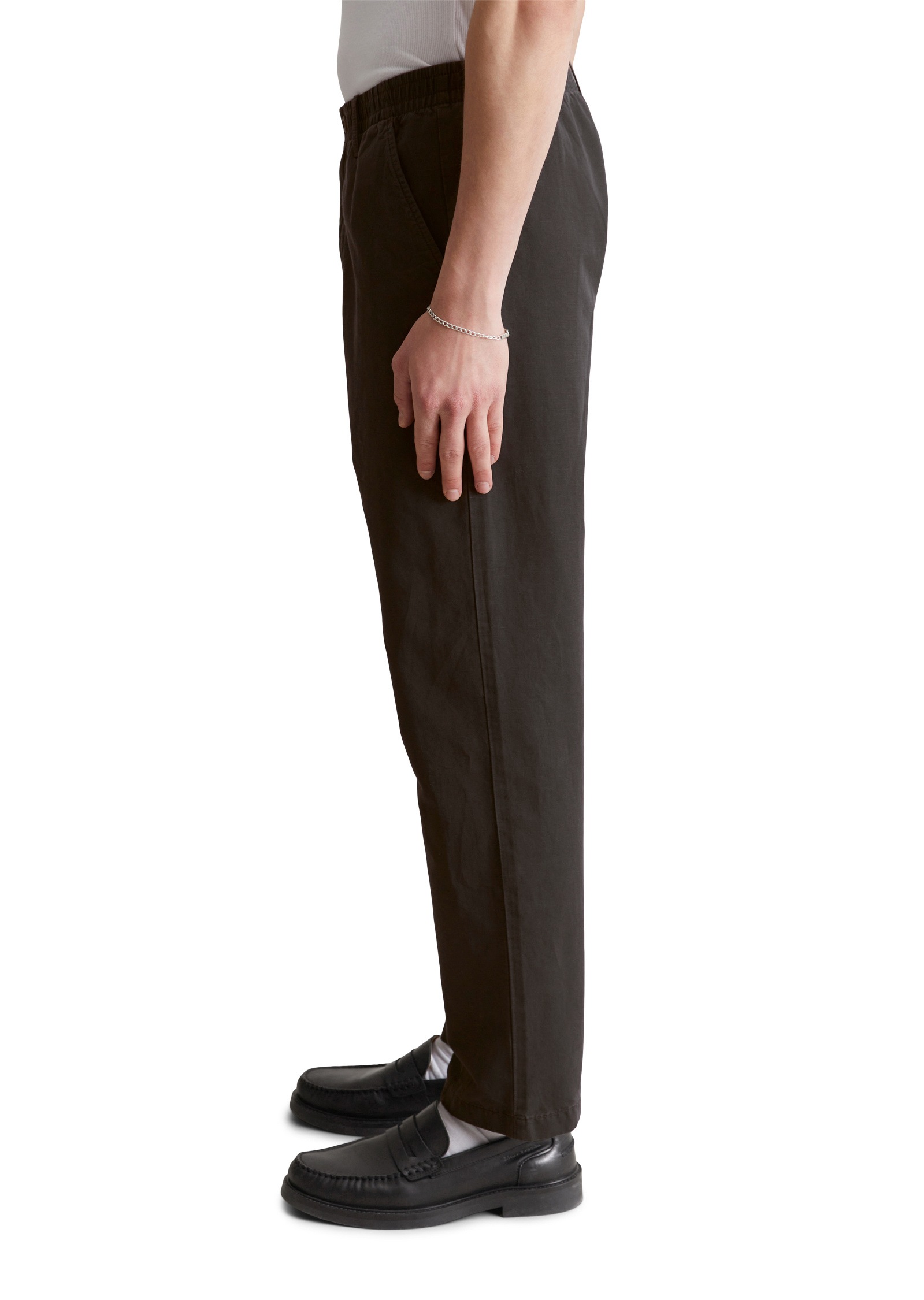 Marc OPolo DENIM Chinohose "aus Bio-Baumwolle und Leinen" günstig online kaufen
