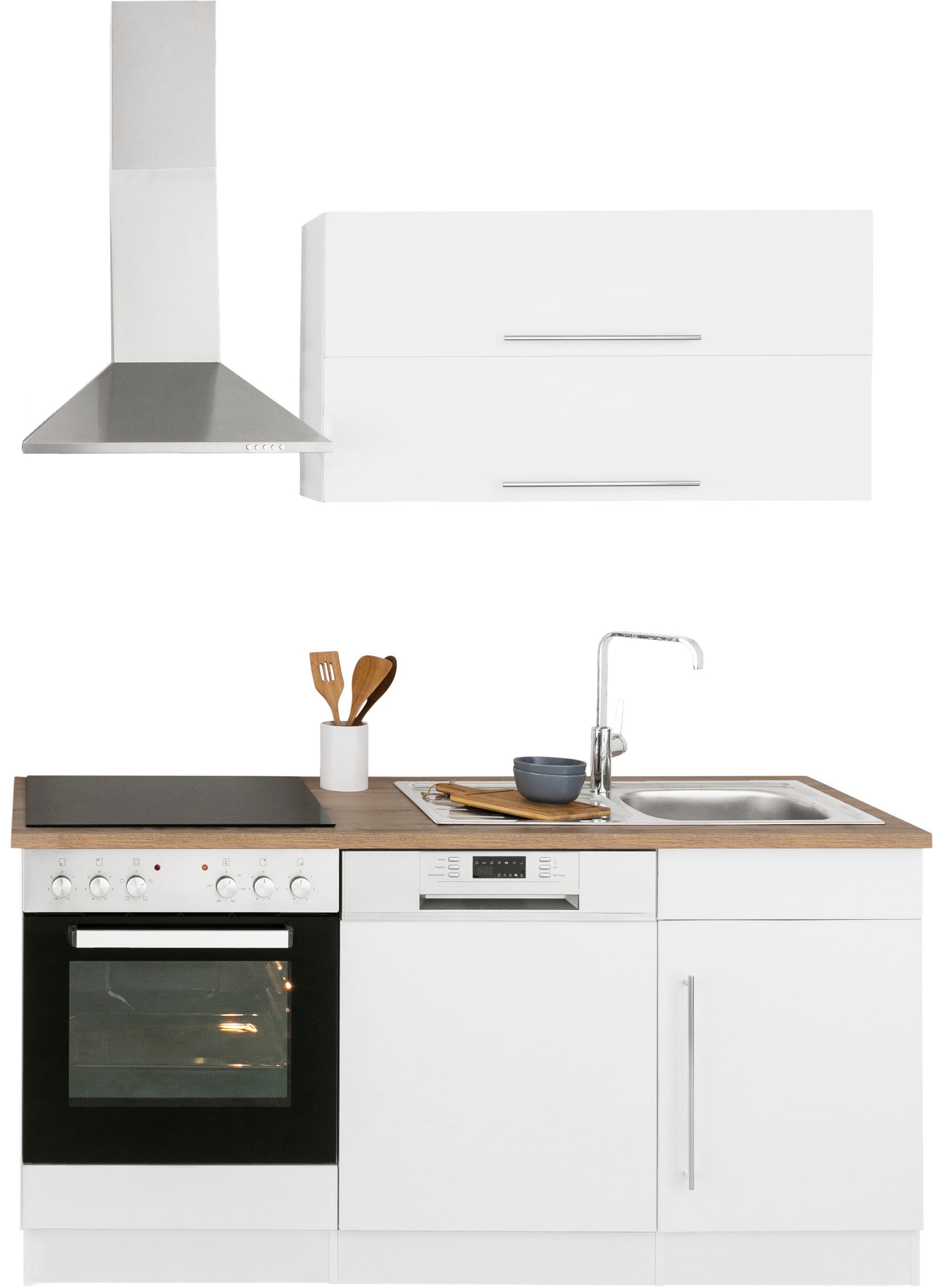 Küchenzeile »KS-Samos«, mit E-Geräten, Breite 170 cm