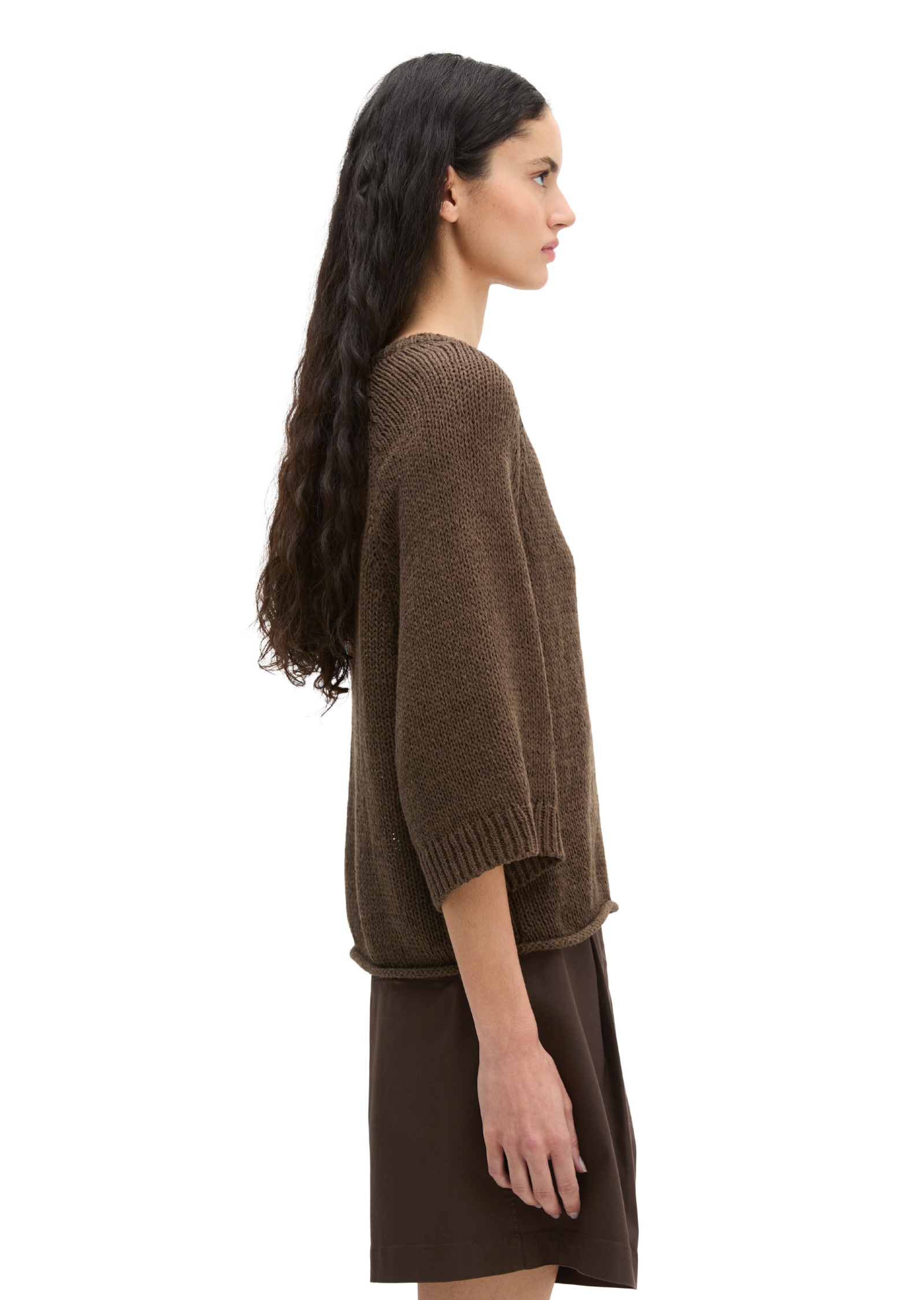 Marc O'Polo Strickpullover »aus Bändchengarn«