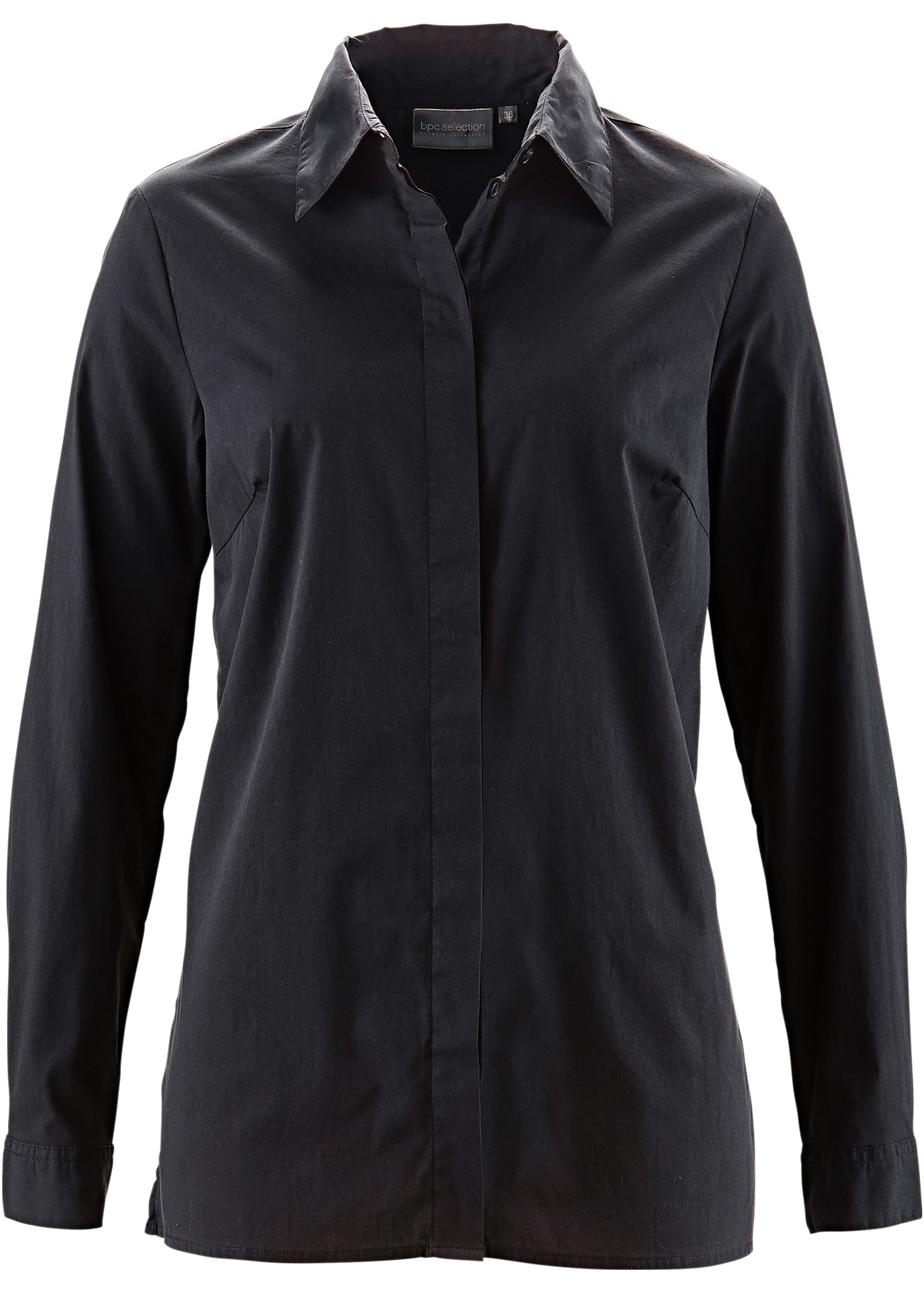 bonprix Langarmbluse "Long-Stretch-Bluse", Long-Stretch-Bluse günstig online kaufen