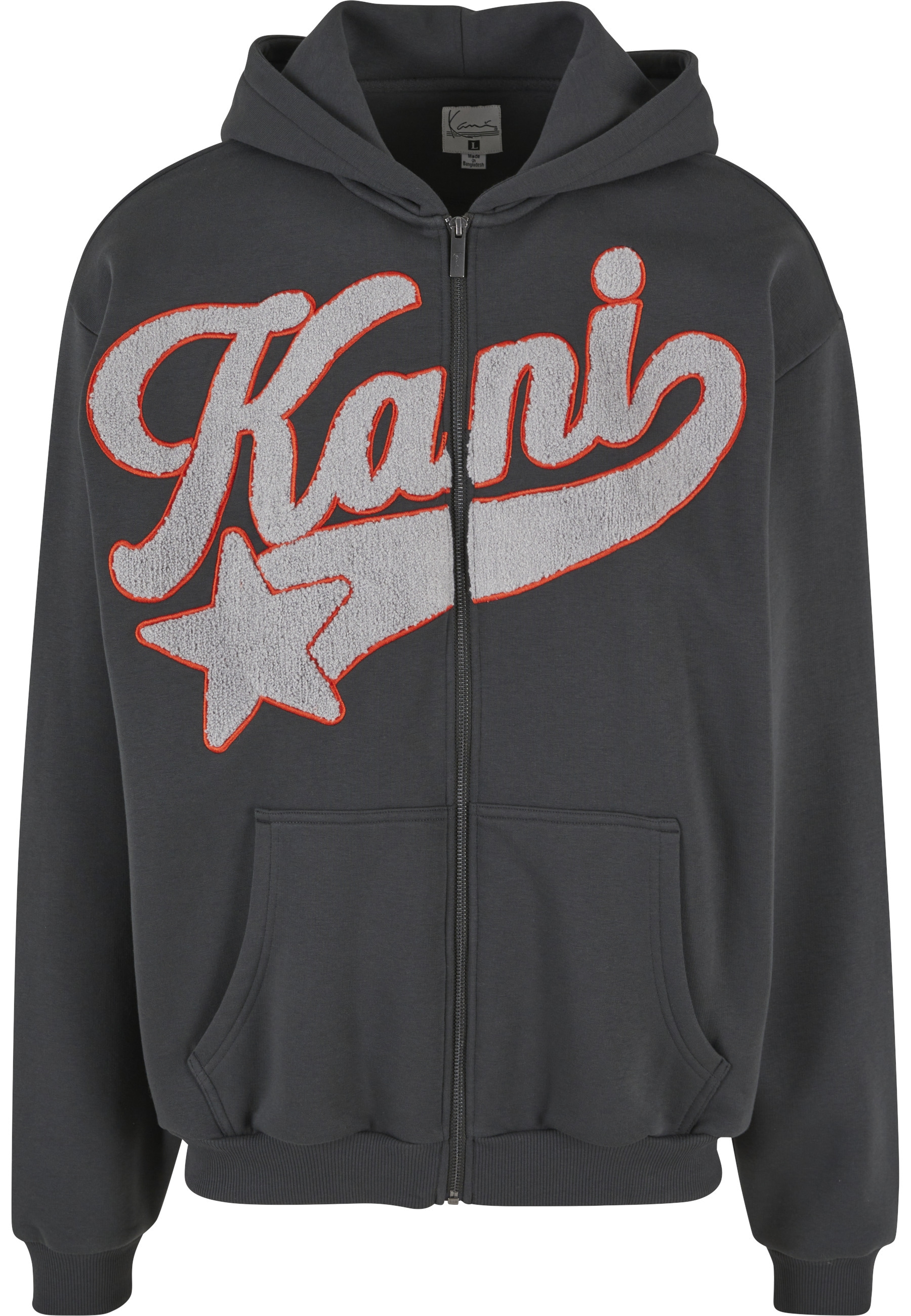 Karl Kani Sweatjacke "Karl Kani Karl Kani Kani Star Logo OS Full Zip Hoodie günstig online kaufen