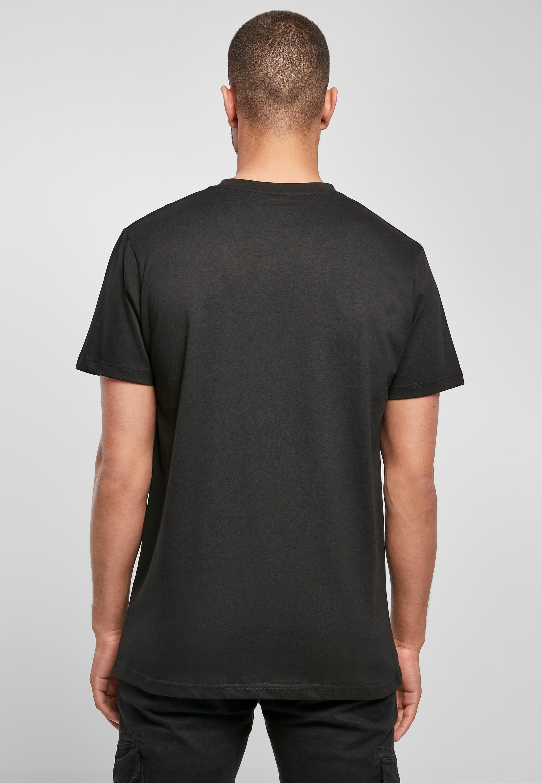 MisterTee T-Shirt »MisterTee Herren Pizza Moon Landing Tee«, (1 tlg.)
