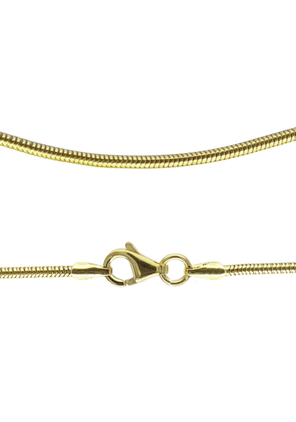 Firetti Collierkettchen »Schmuck Geschenk Gold 333 Halsschmuck Halskette Goldkette Schlangen«, Made in Germany