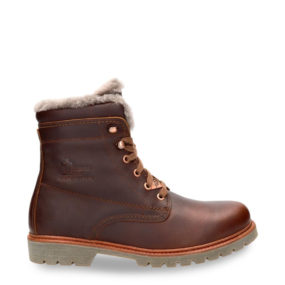 Panama Jack Winterboots »P03 Aviator Igloo«, Schnürboots, Winterstiefel, Profilsohle, mit Warmfutter