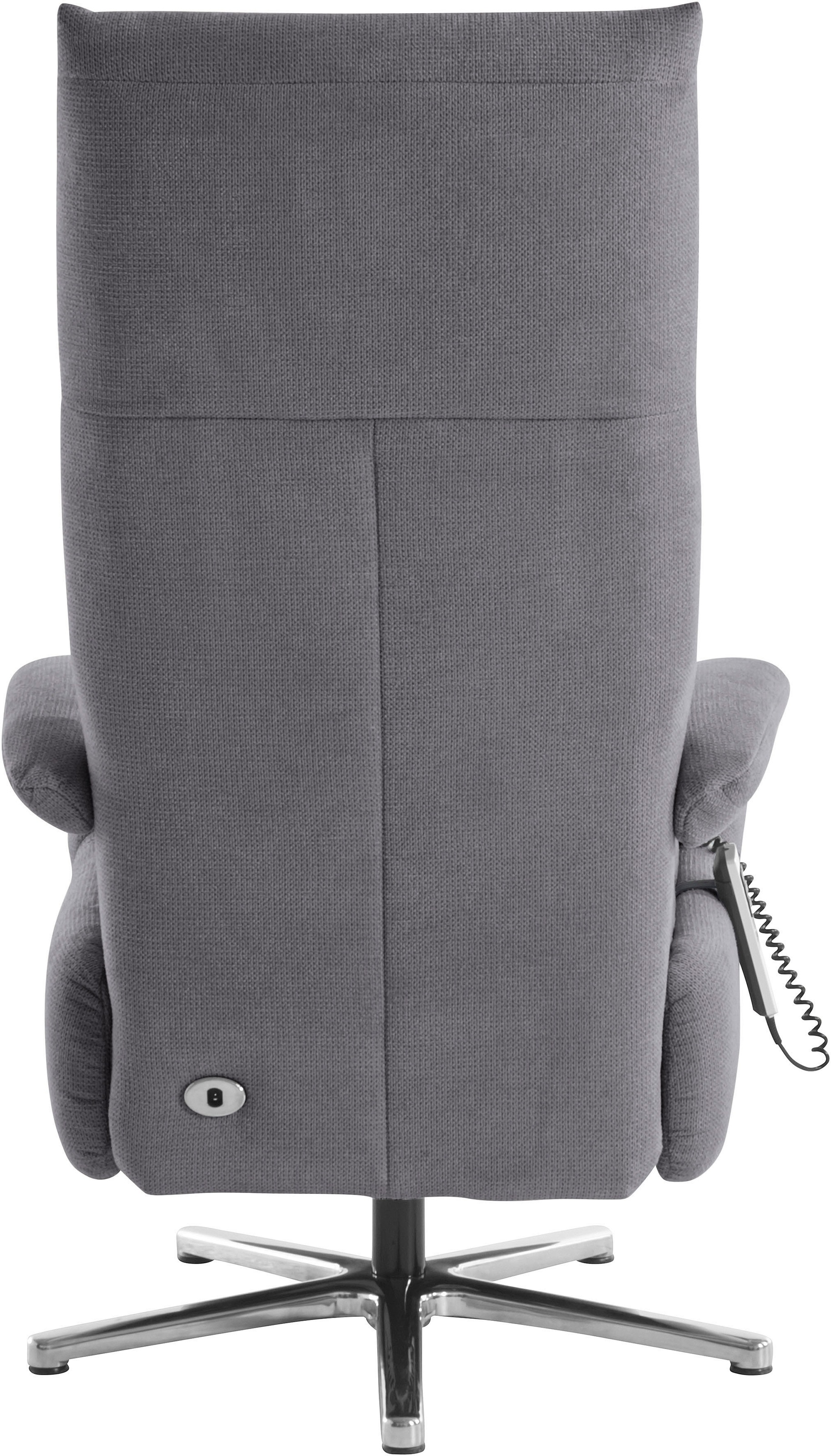 Thumbnail - sit&more TV-Sessel "Tycoon mit Kopfteilverstellung und 360 Drehfunktion" wahlweise manuell oder elektrischer Funktion, a...