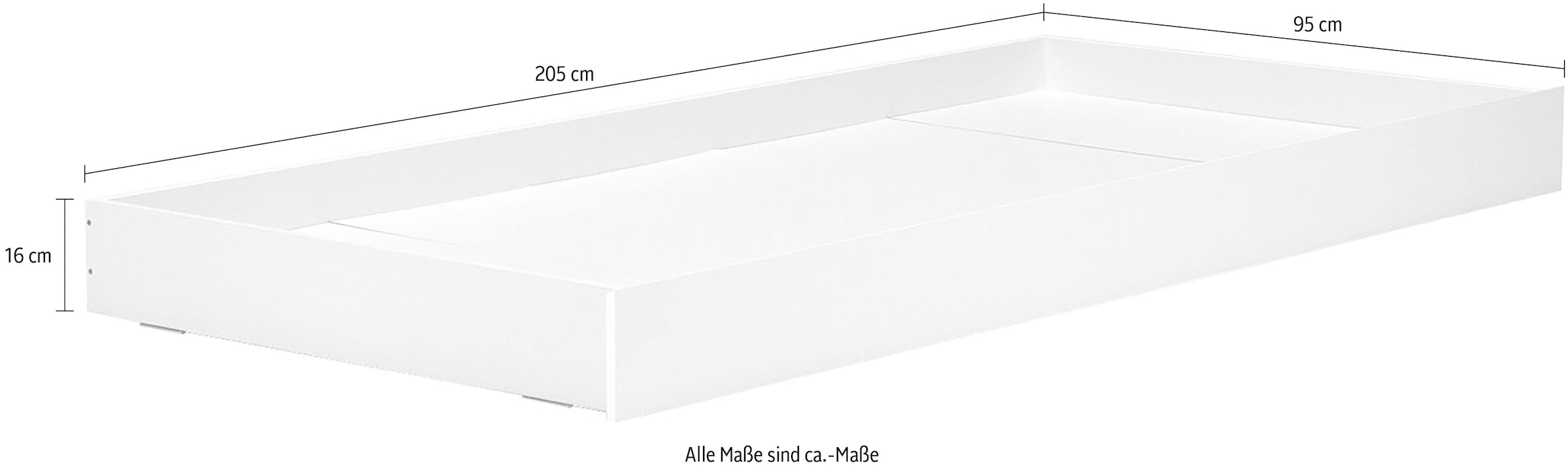 Lüttenhütt Bettschubkasten »Dolidoo«, passend zum Bett Dolidoo