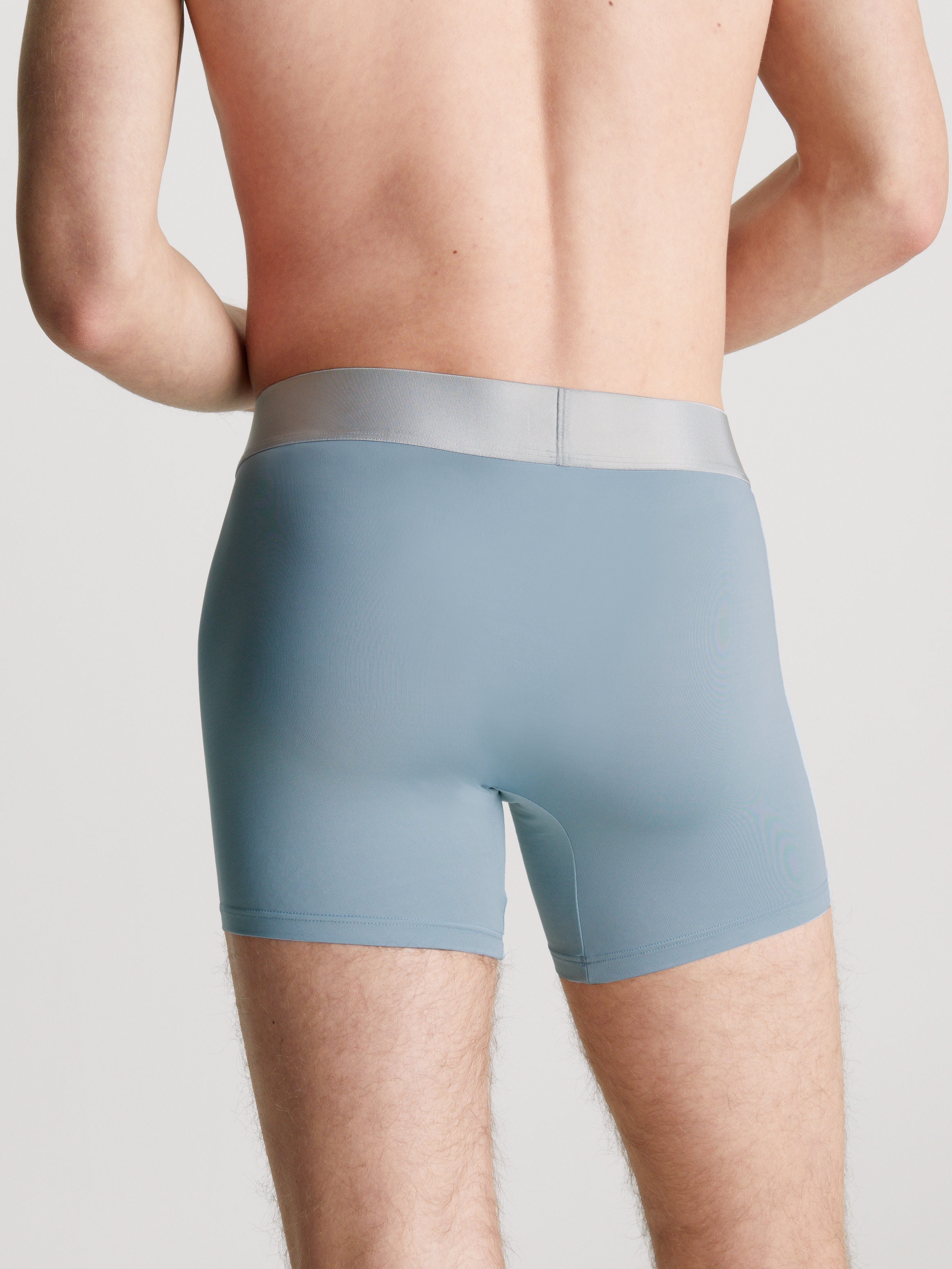 Calvin Klein Underwear Boxer »BOXER BRIEF 3PK«, (Packung, 3 St., 3er-Pack), mit längerem Bein & Calvin Klein Logo-Elastikbund