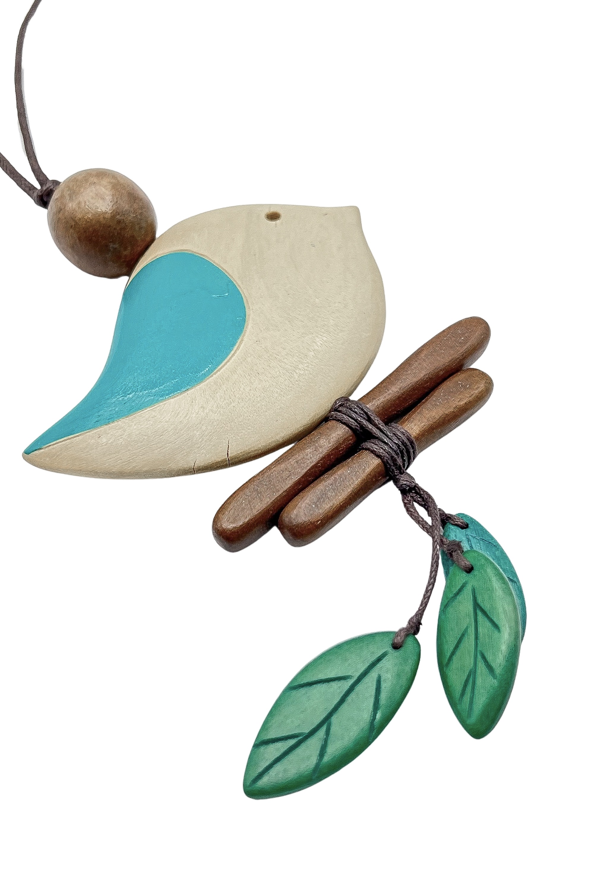 Thumbnail - COLLEZIONE ALESSANDRO Lange Kette "Birdy" mit großem Vogelanhänger