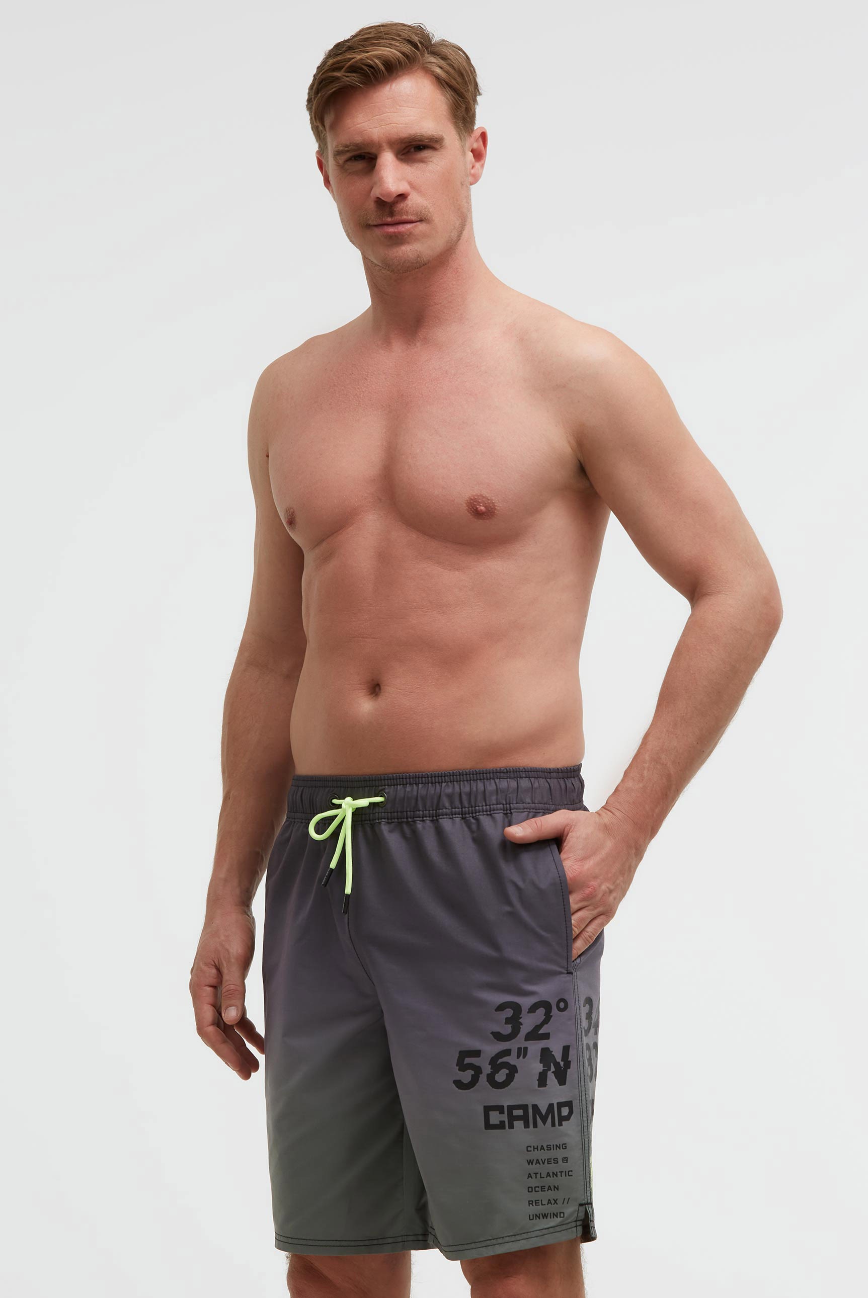 CAMP DAVID Badeshorts mit Einschubtaschen