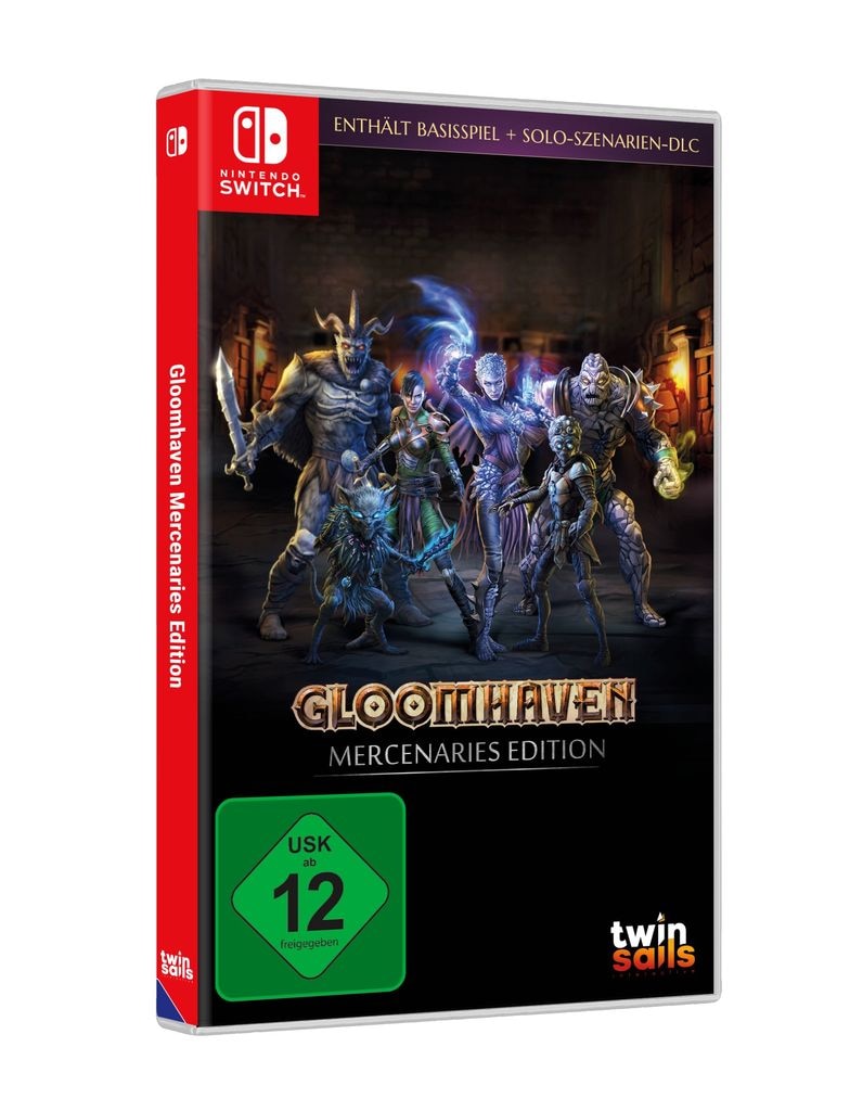 Nighthawk Spielesoftware »Gloomhaven: Mercenaries Edition«, Nintendo Switch