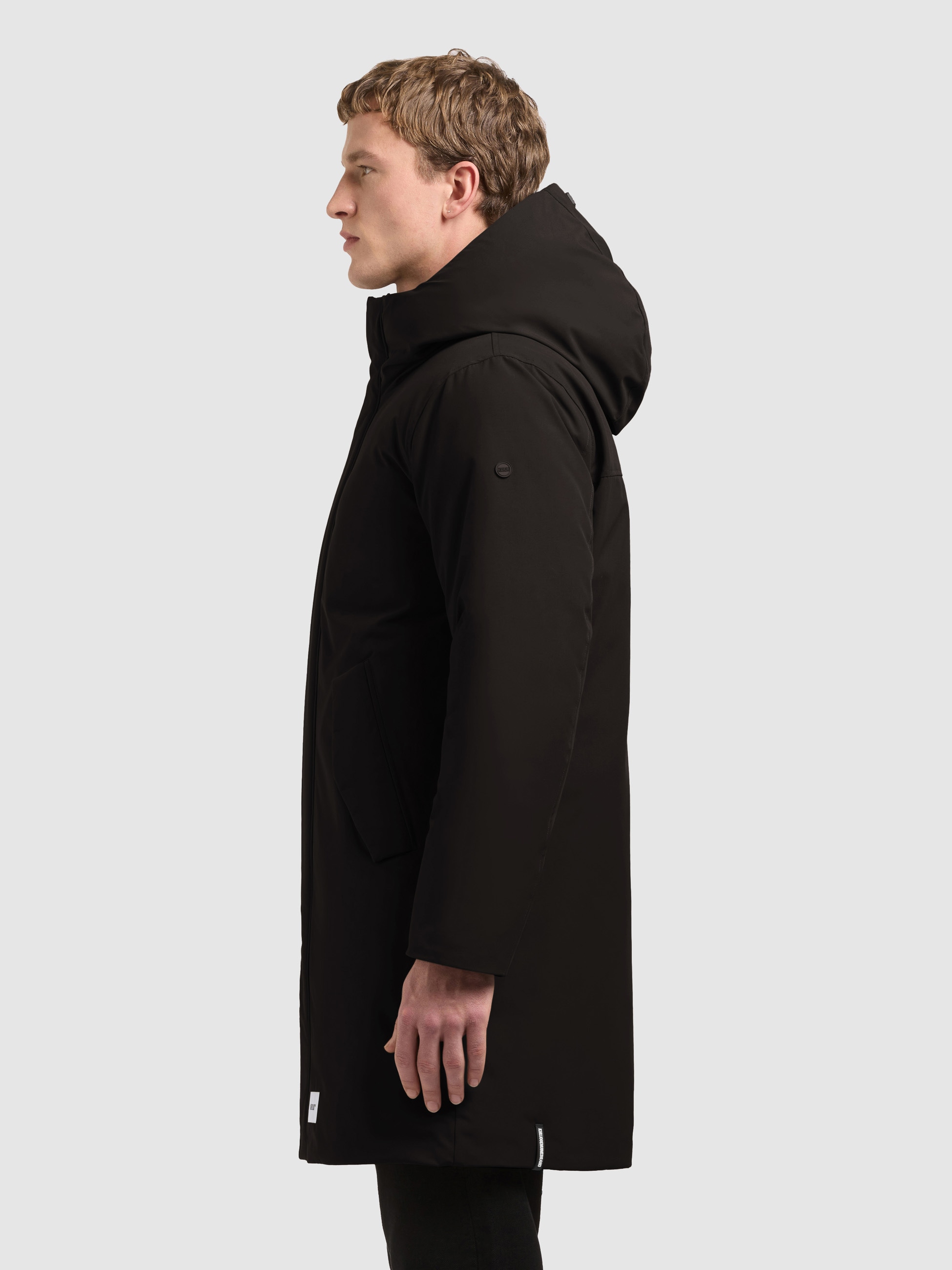 khujo Wintermantel »FOGG2« mit innenliegendem Stehkragen