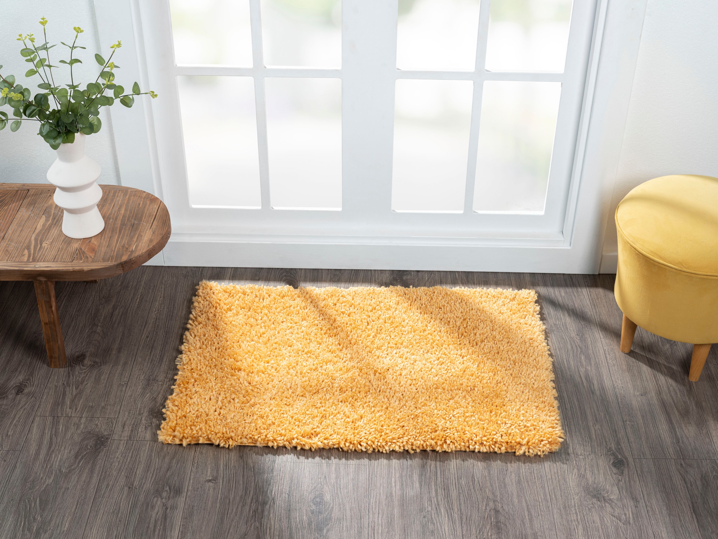 Myflair Möbel & Accessoires Hochflor-Teppich »My Shaggy«, rechteckig, 37 mm Höhe, Shaggy, Uni-Farben, leicht glänzend, Microfaser, extra flauschig