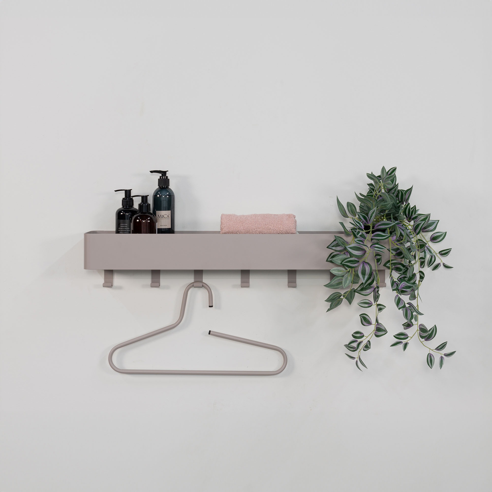 Spinder Design Garderobenhaken »Multi 7« 2-in-1 Wandregal + Garderobe