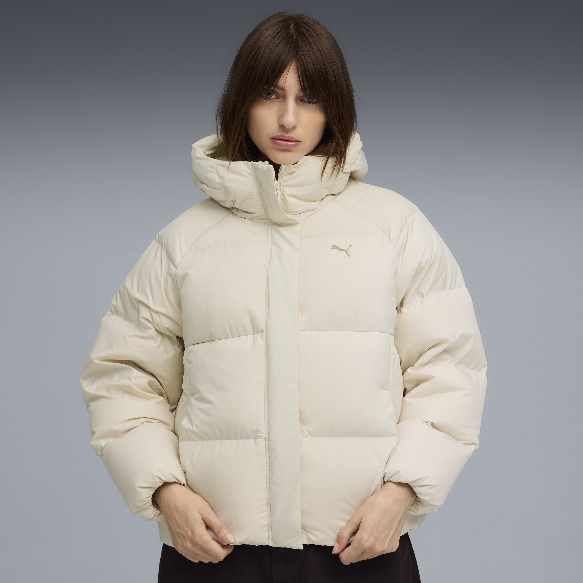 PUMA Daunenjacke »Daunen-Pufferjacke mit Kapuze Damen«