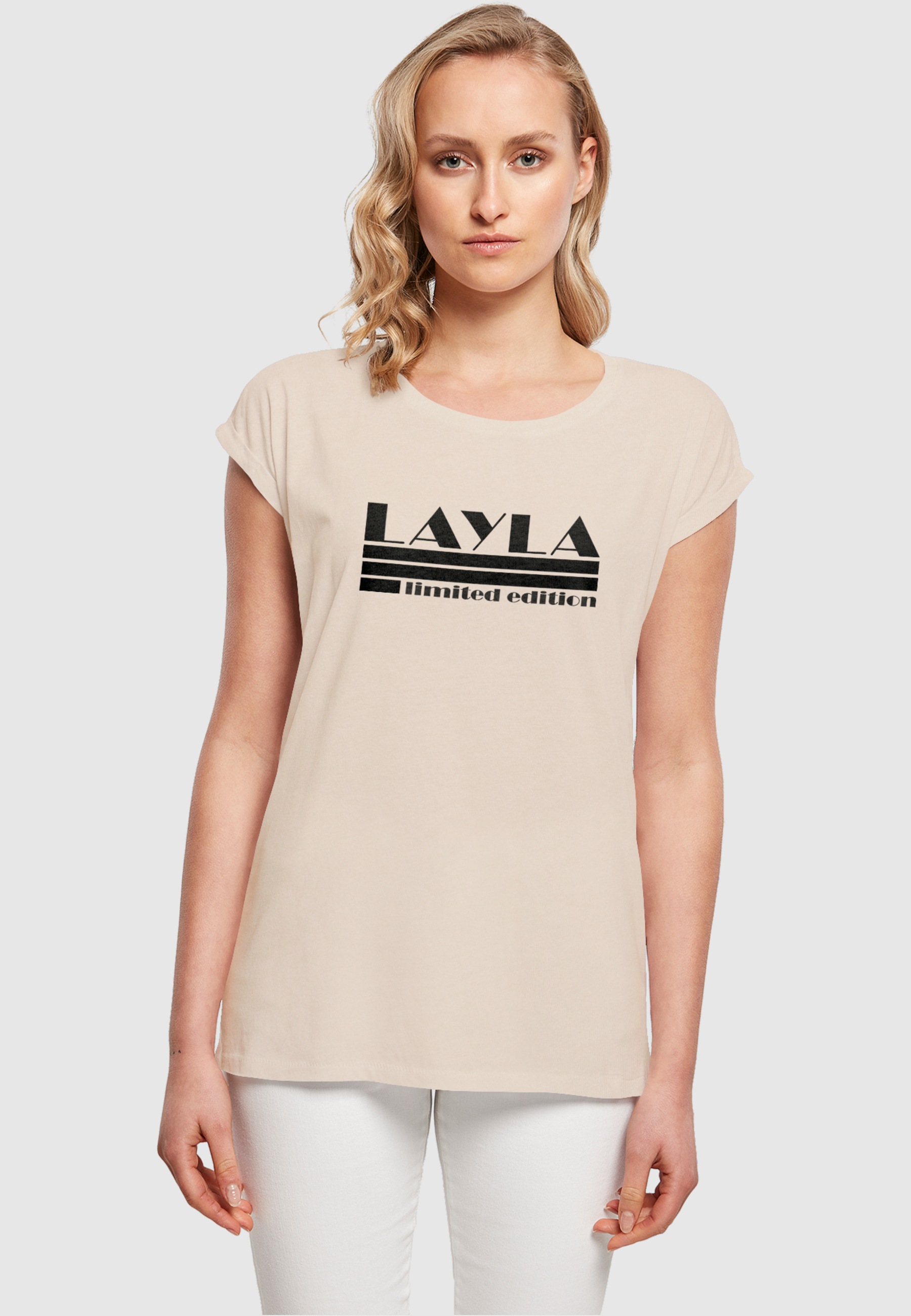 Merchcode T-Shirt | (1 - BAUR Limited Edition tlg.) Ladies »Damen bestellen Layla T-Shirt«