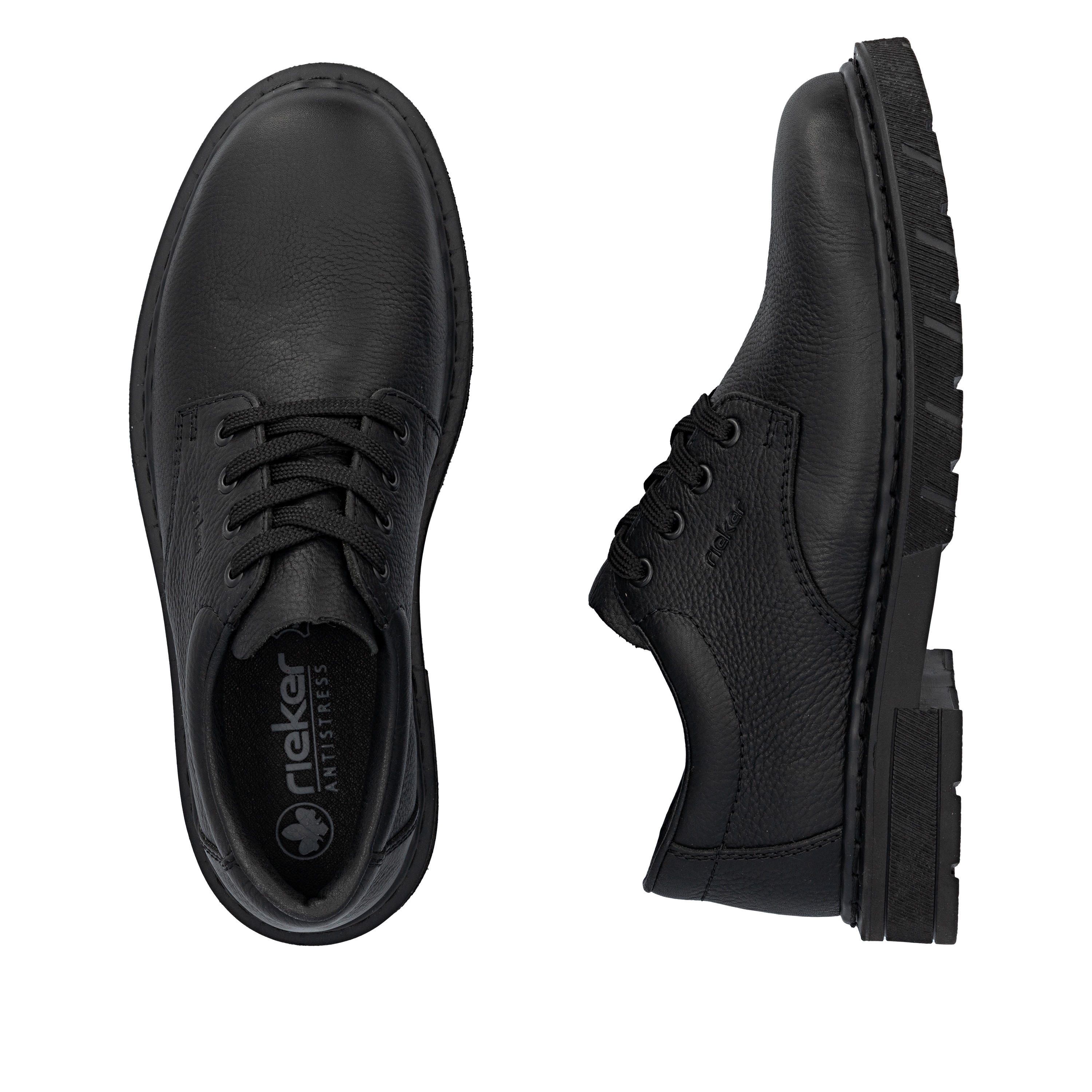 Thumbnail - Rieker Schnürschuh Halbschuh, Basic-Schnürer, mit Profilsohle und Lederinnensohle